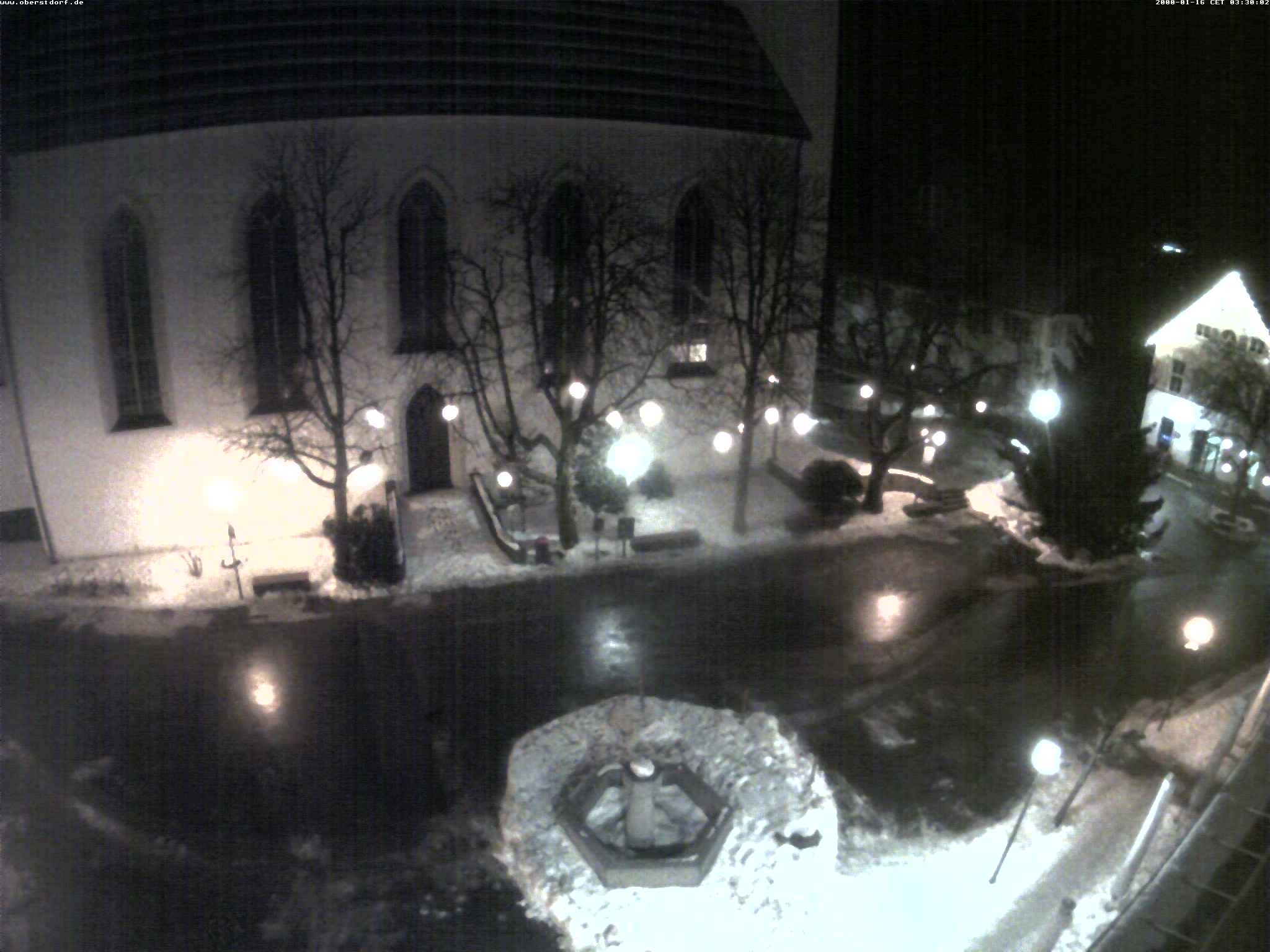 Archiv Foto Webcam Oberstdorf Markplatz