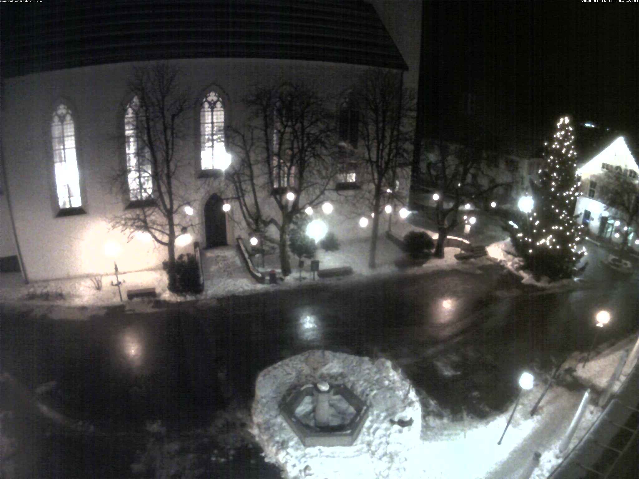 Archiv Foto Webcam Oberstdorf Markplatz