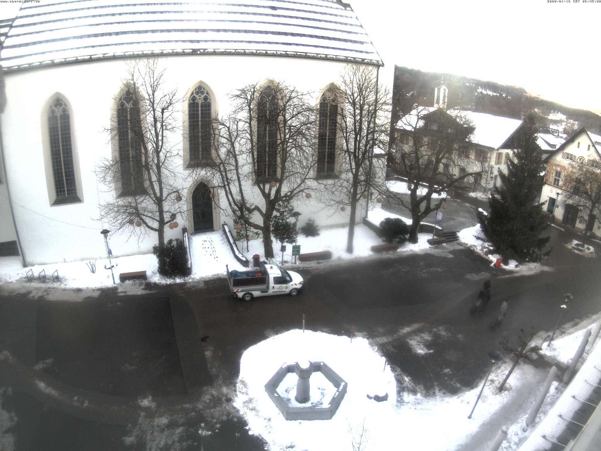 Archiv Foto Webcam Oberstdorf Markplatz