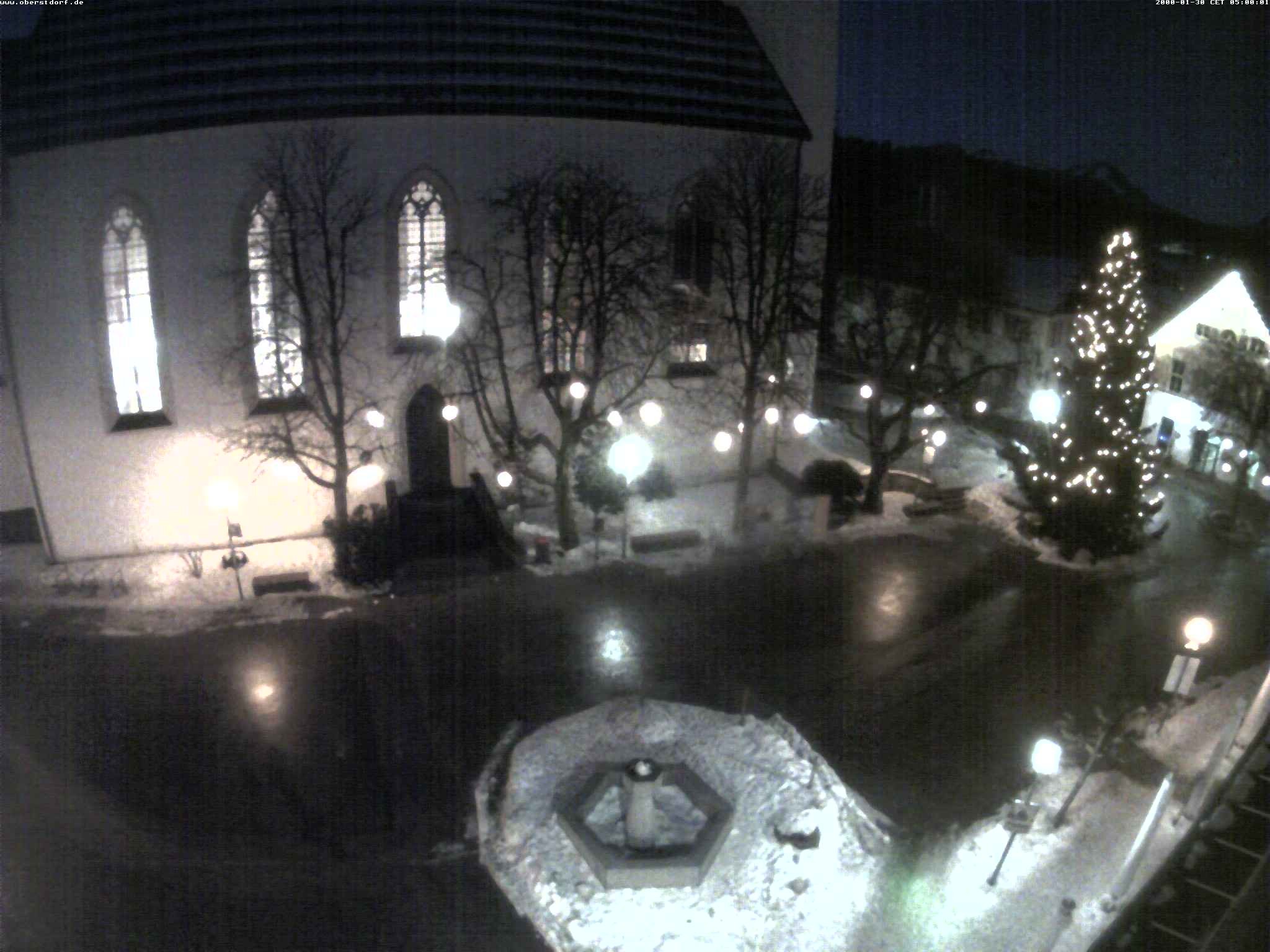 Archiv Foto Webcam Oberstdorf Markplatz