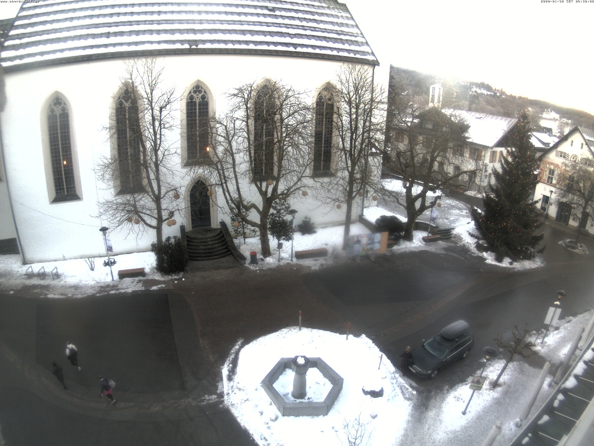 Archiv Foto Webcam Oberstdorf Markplatz