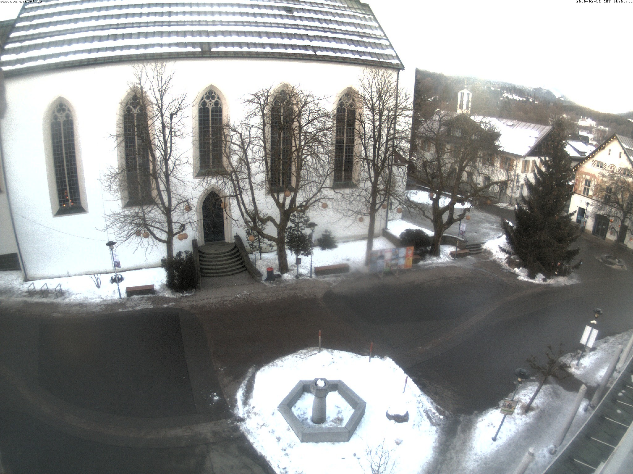 Archiv Foto Webcam Oberstdorf Markplatz