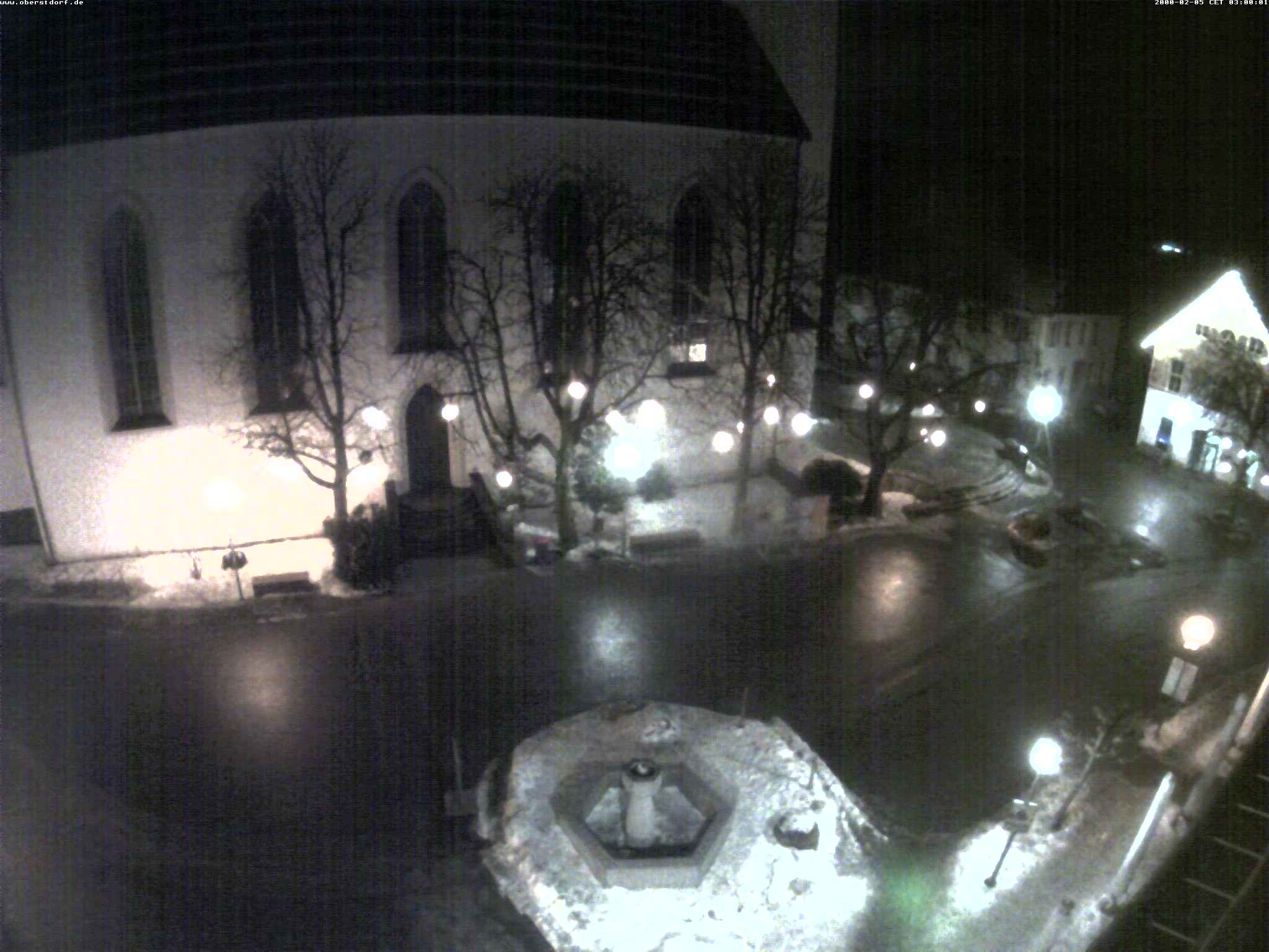 Archived image Webcam Oberstdorf Town Square