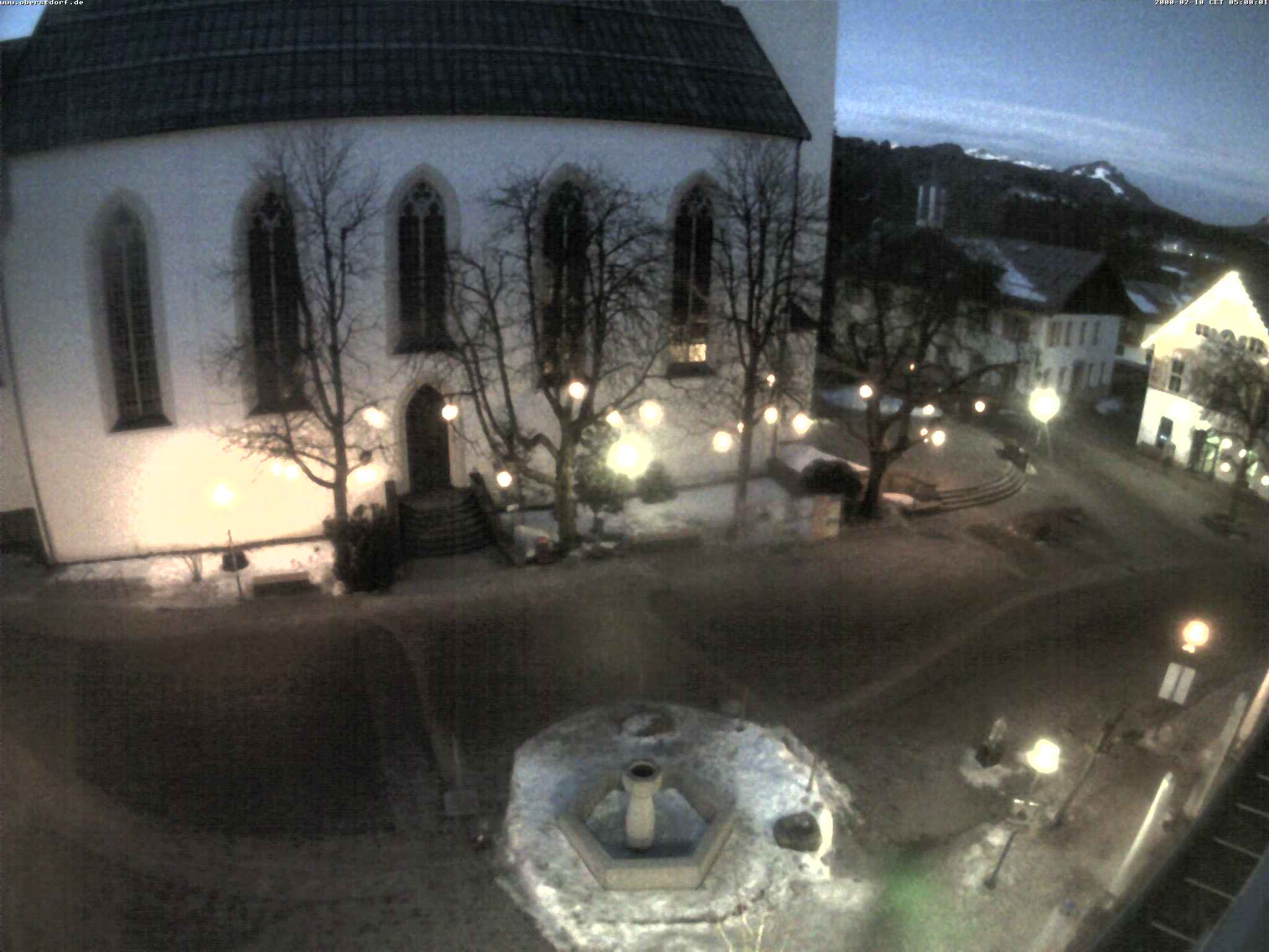 Archiv Foto Webcam Oberstdorf Markplatz