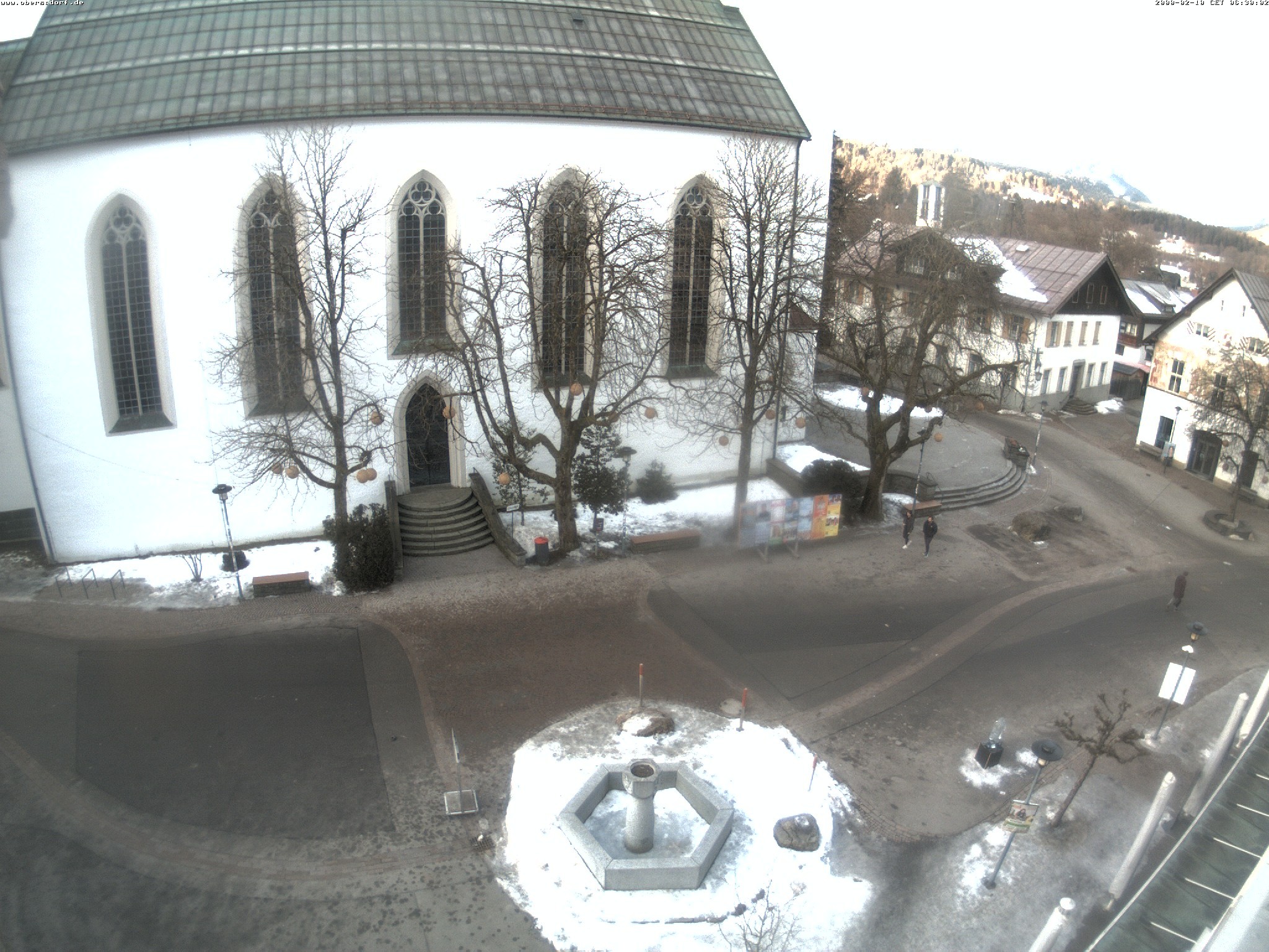 Archiv Foto Webcam Oberstdorf Markplatz