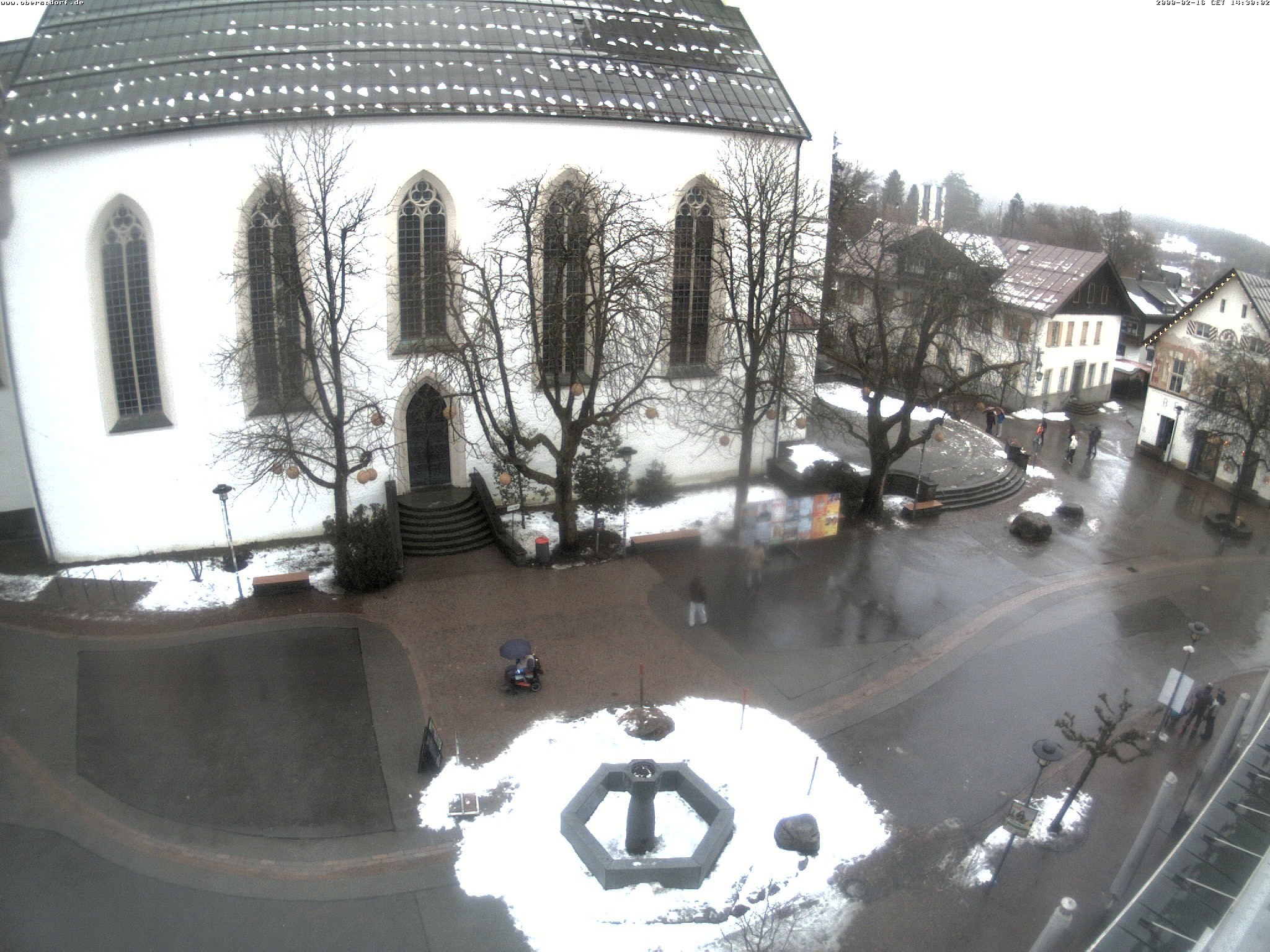 Archived image Webcam Oberstdorf Town Square