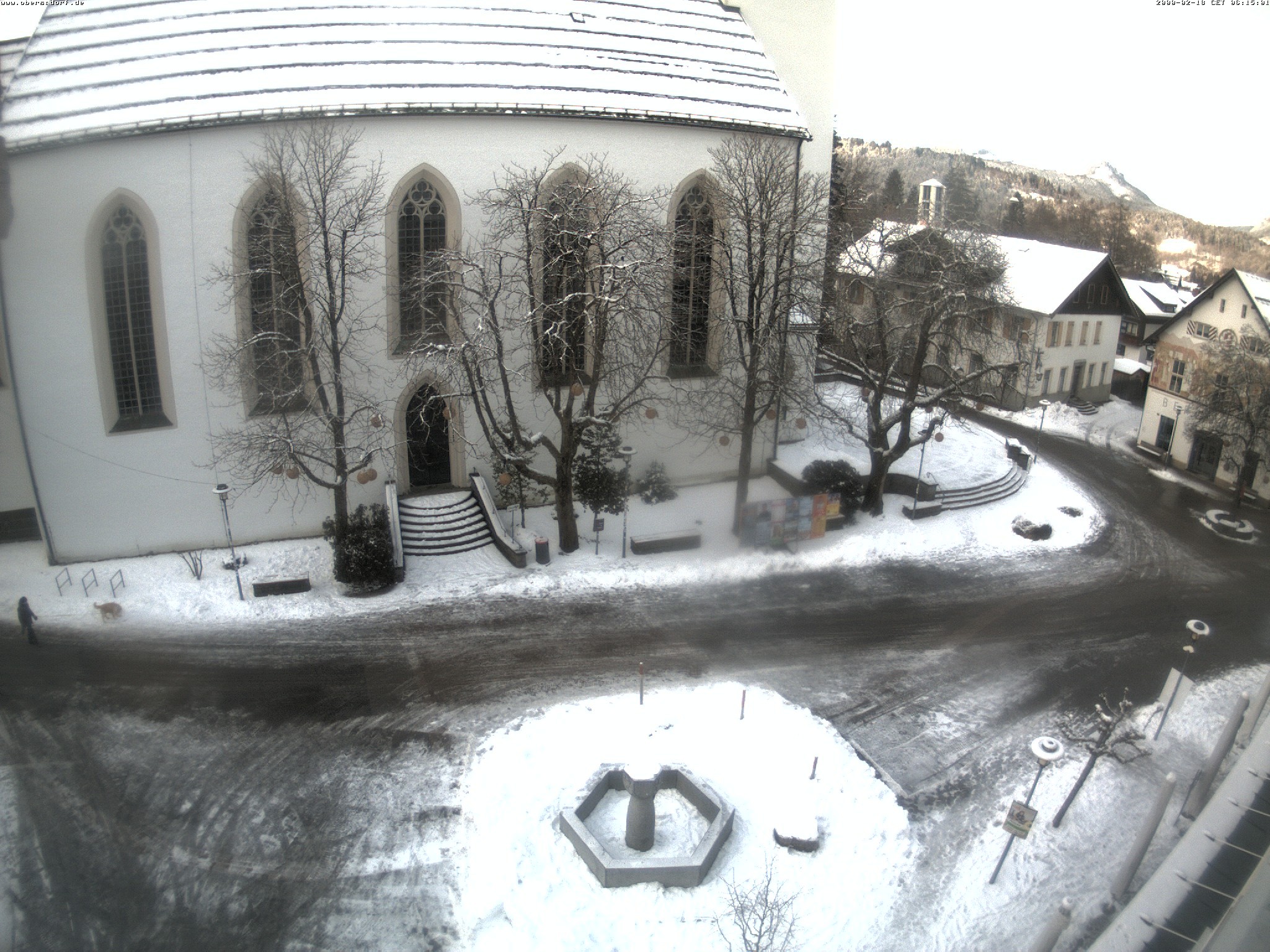 Archiv Foto Webcam Oberstdorf Markplatz