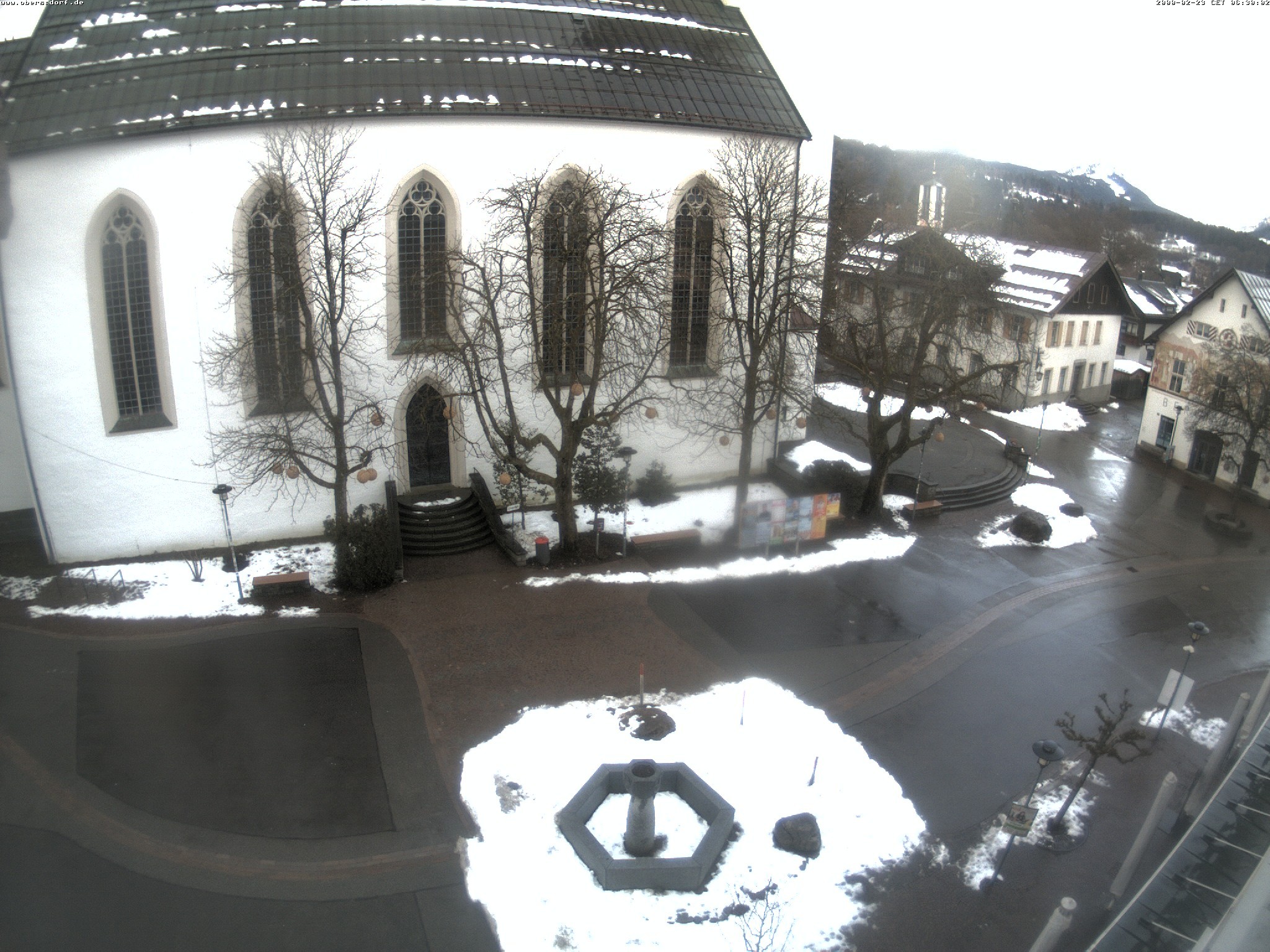 Archiv Foto Webcam Oberstdorf Markplatz