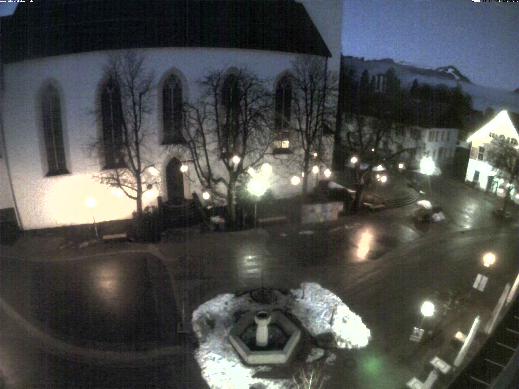 Archived image Webcam Oberstdorf Town Square
