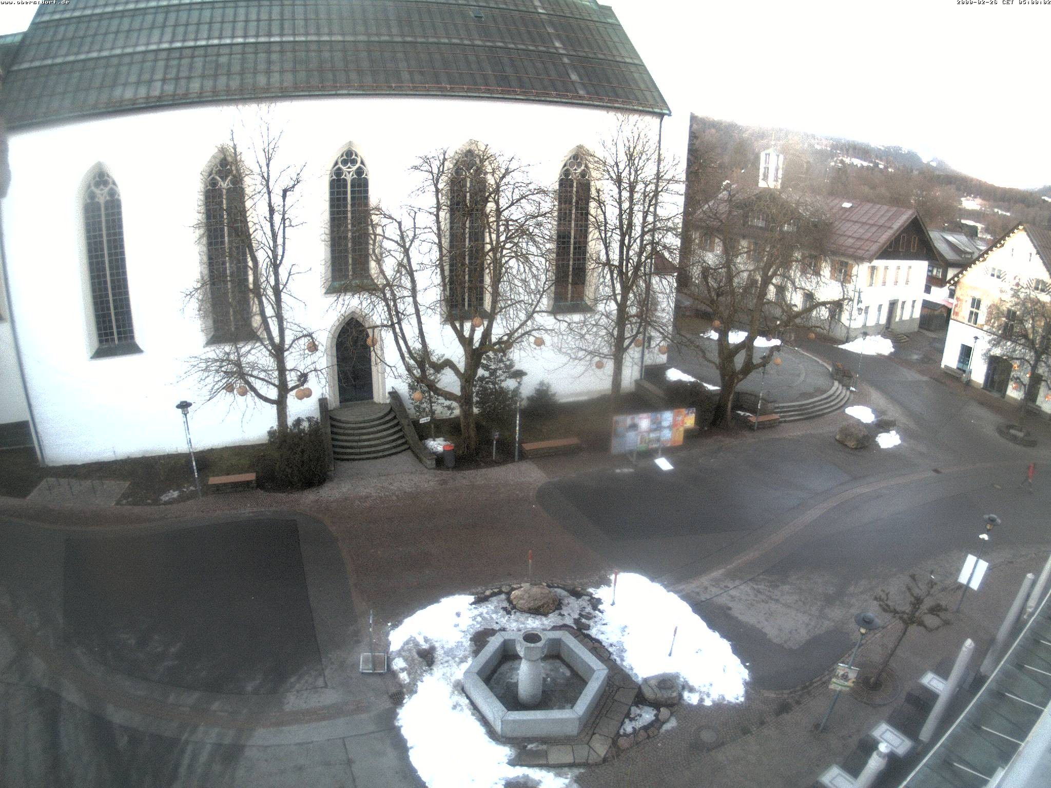 Archived image Webcam Oberstdorf Town Square