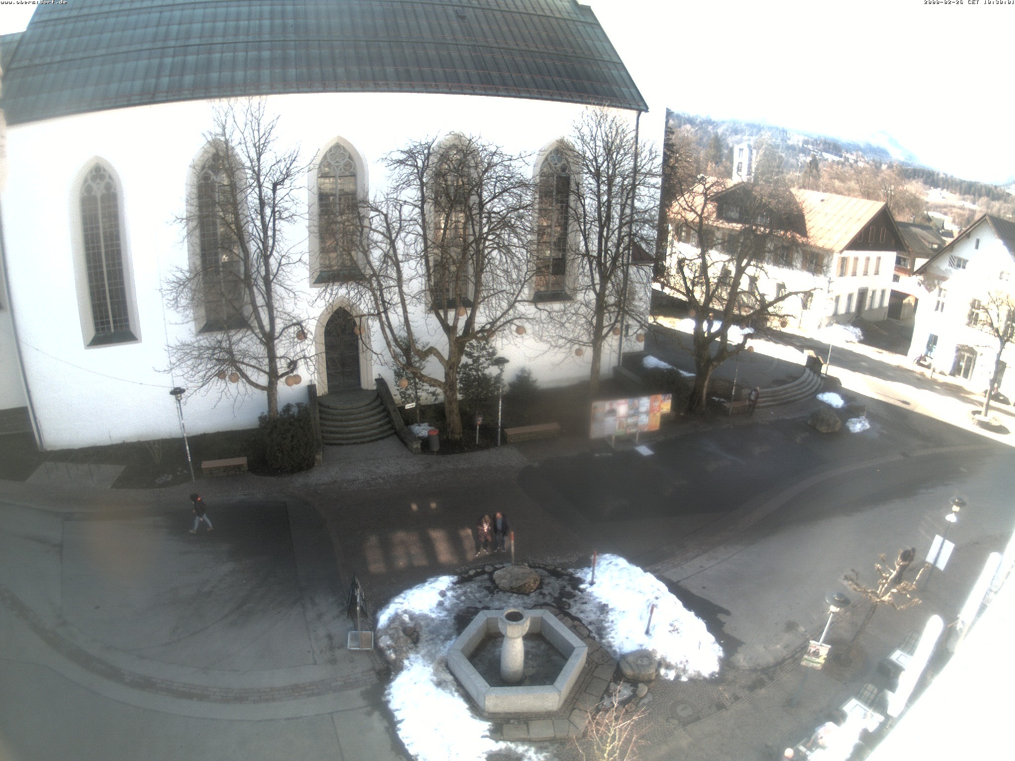 Archived image Webcam Oberstdorf Town Square