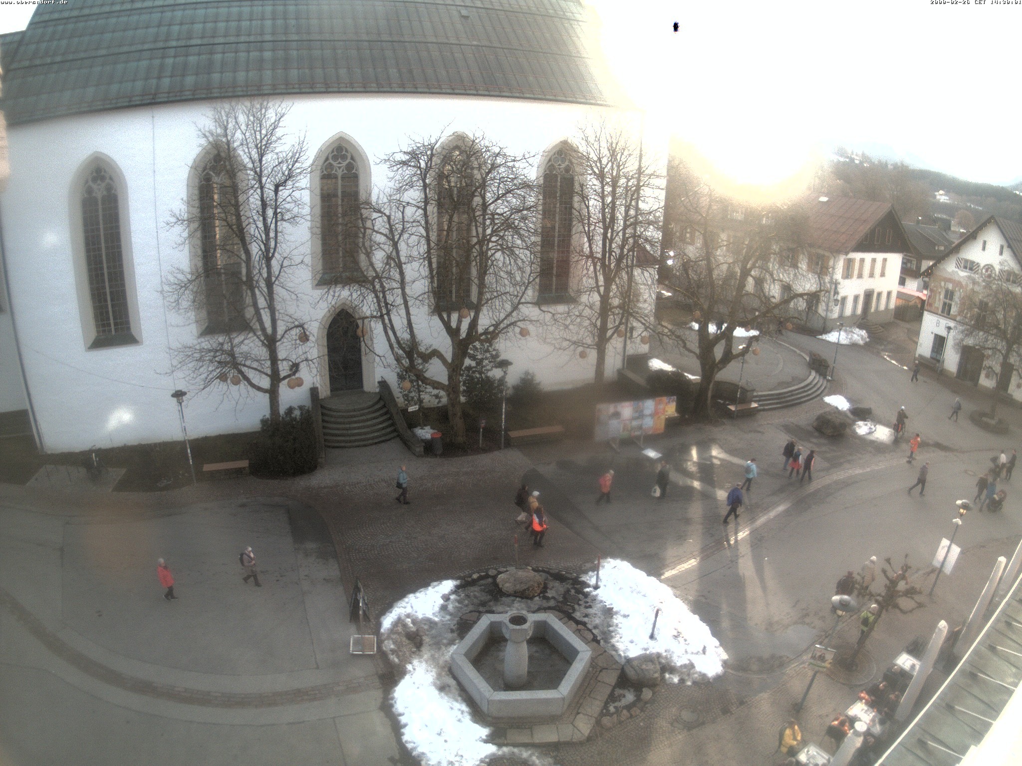 Archived image Webcam Oberstdorf Town Square