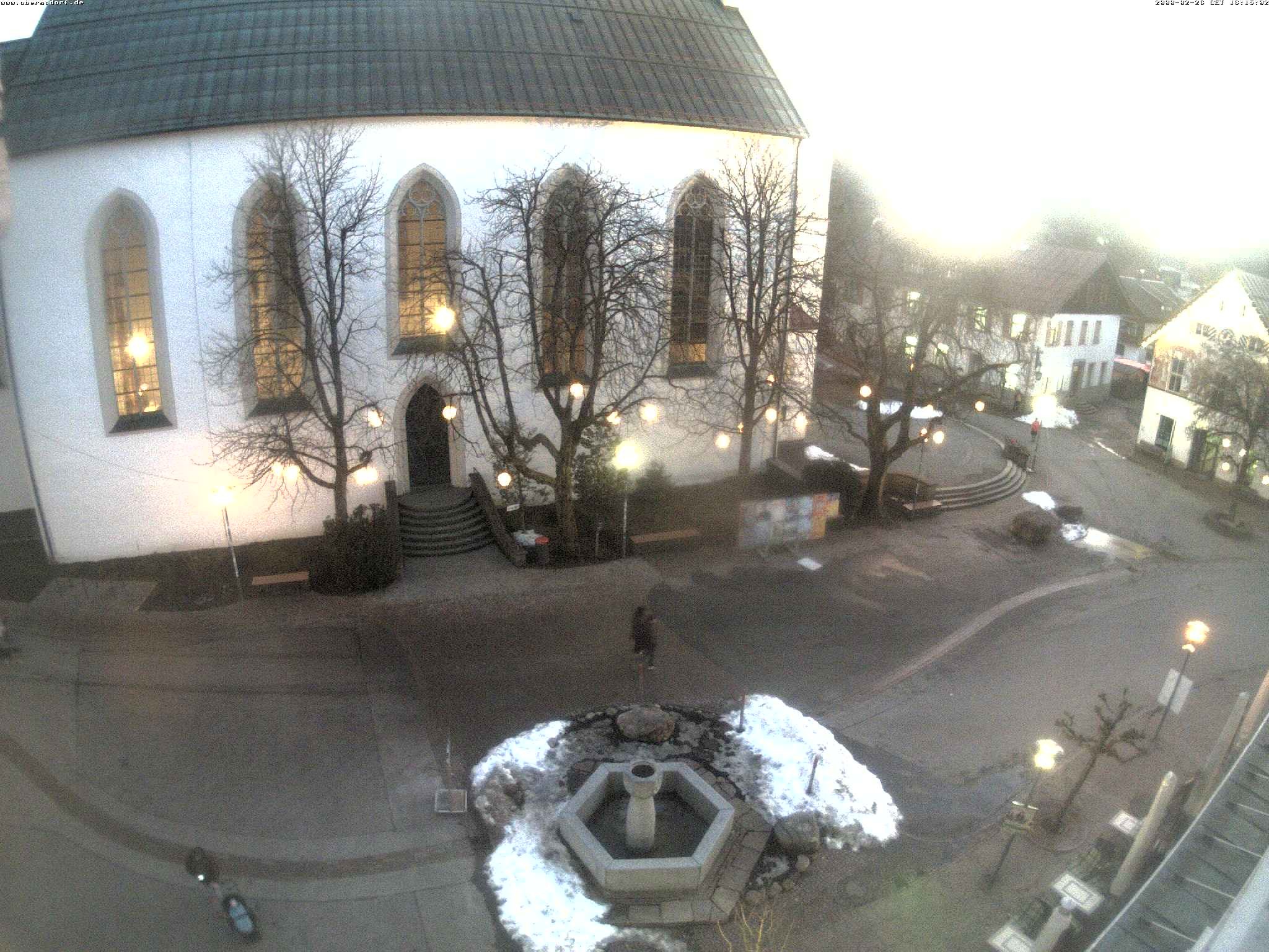 Archived image Webcam Oberstdorf Town Square