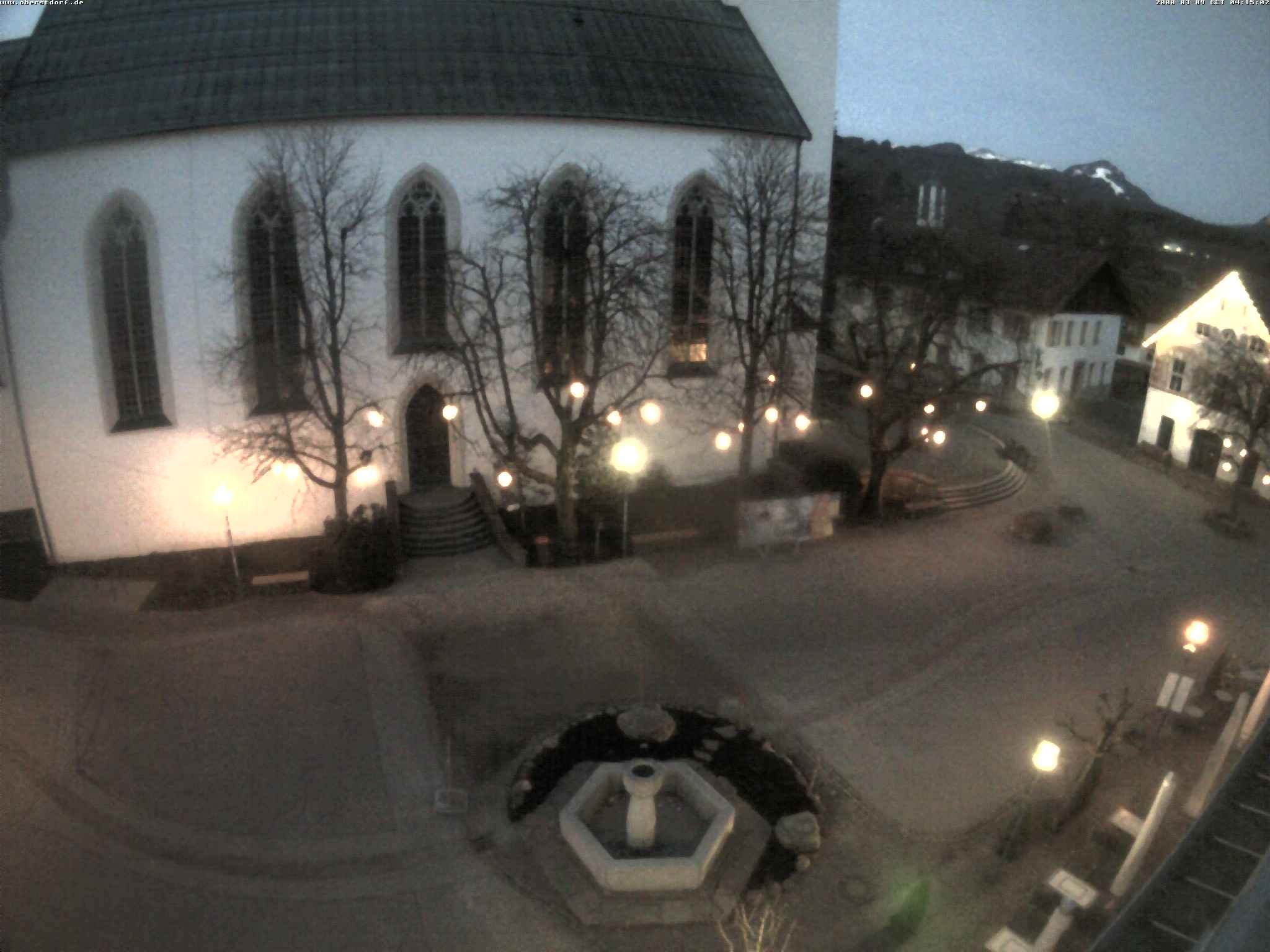 Archiv Foto Webcam Oberstdorf Markplatz