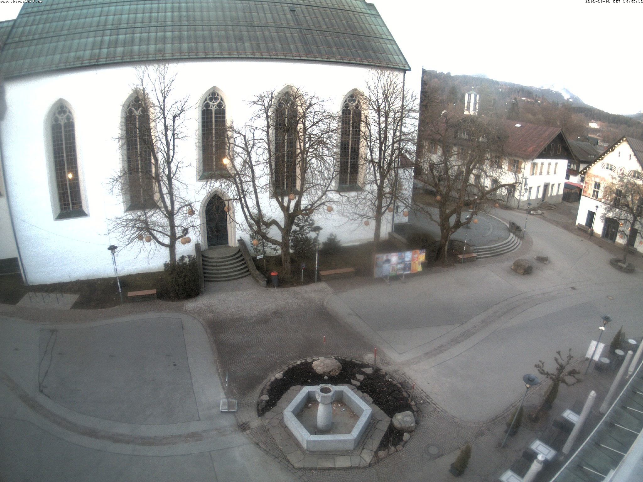 Archiv Foto Webcam Oberstdorf Markplatz