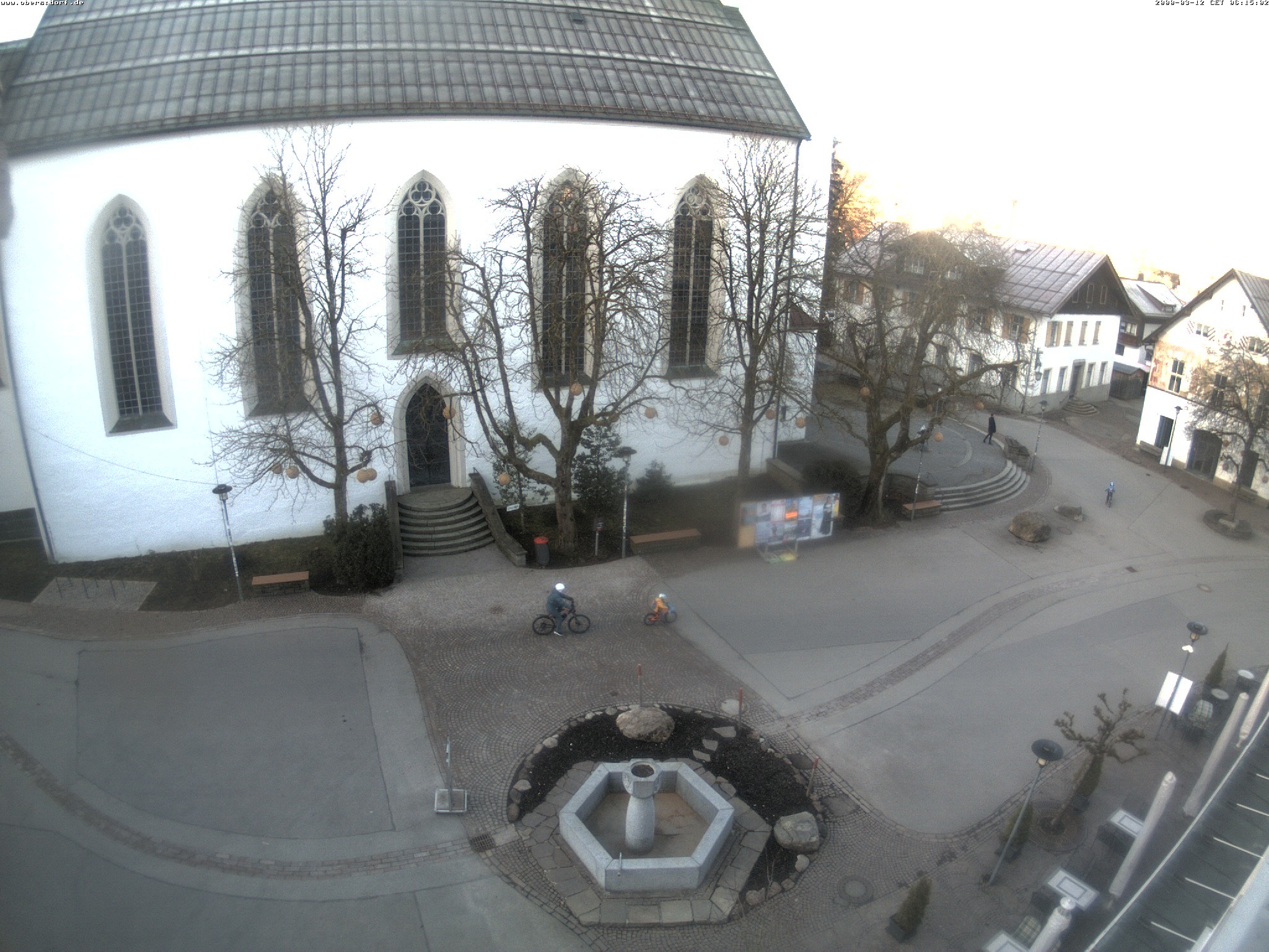 Archiv Foto Webcam Oberstdorf Markplatz