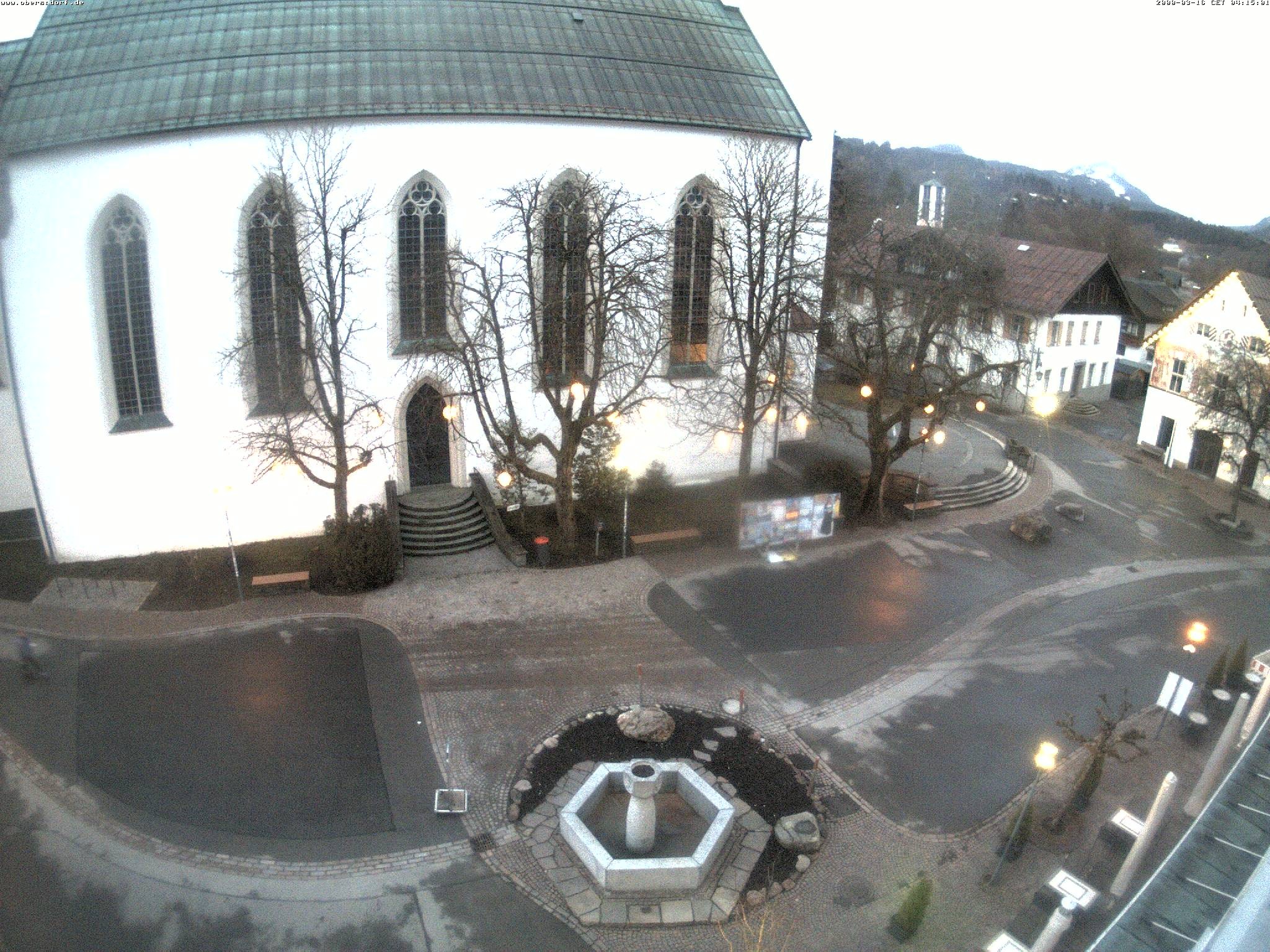Archiv Foto Webcam Oberstdorf Markplatz