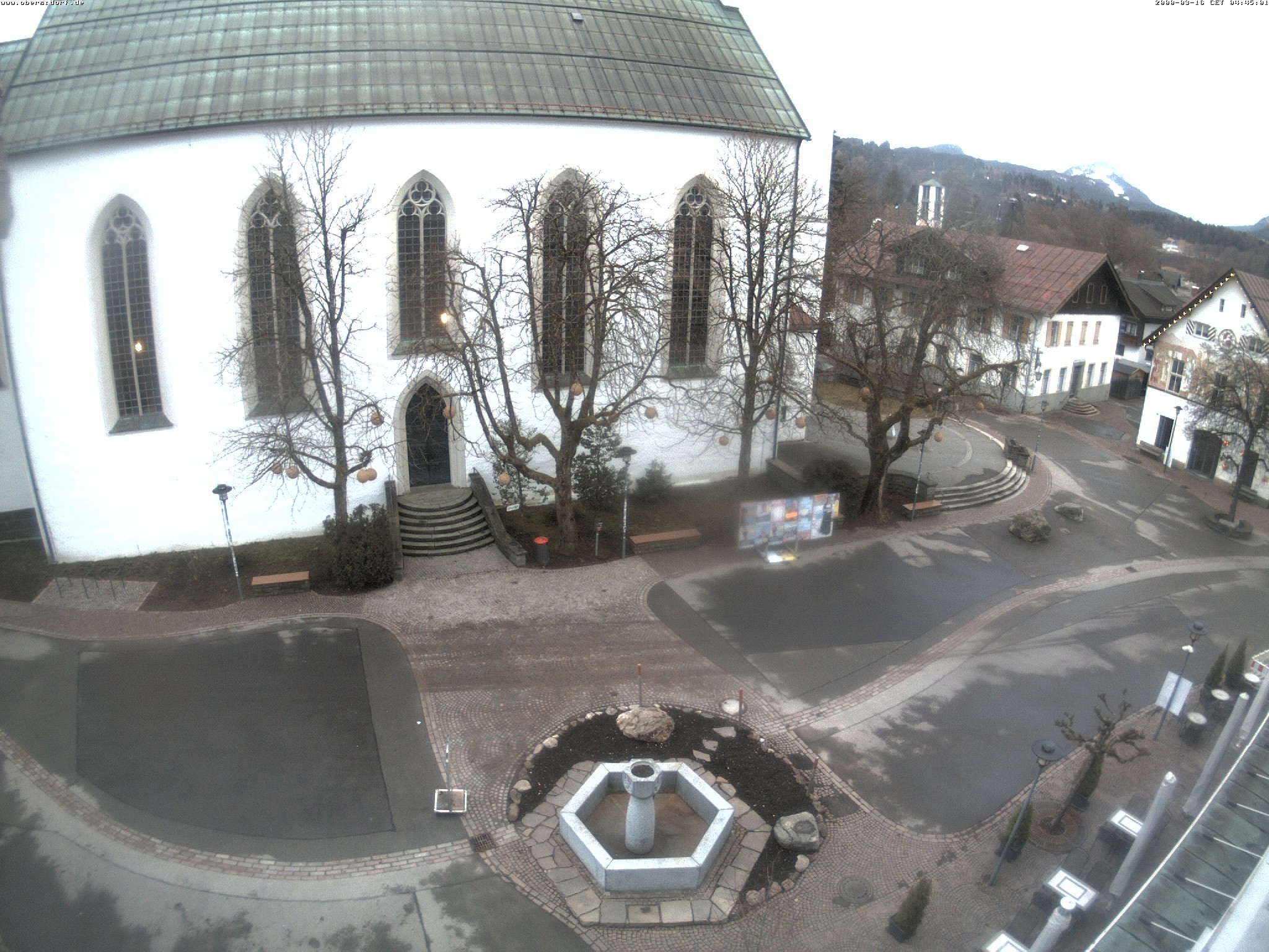 Archiv Foto Webcam Oberstdorf Markplatz