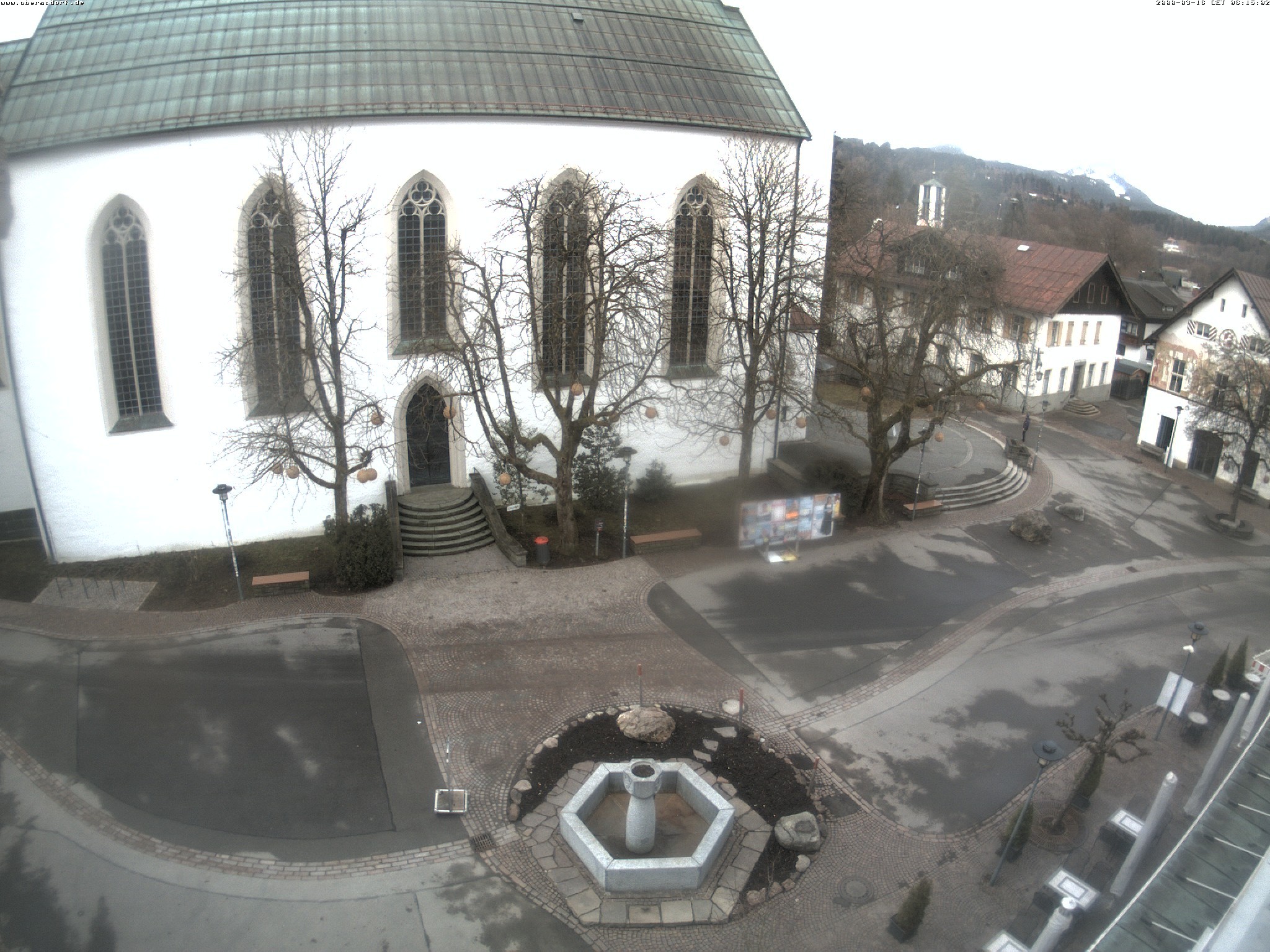 Archiv Foto Webcam Oberstdorf Markplatz