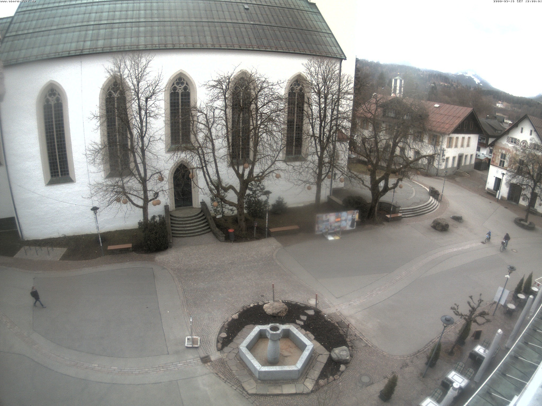 Archiv Foto Webcam Oberstdorf Markplatz