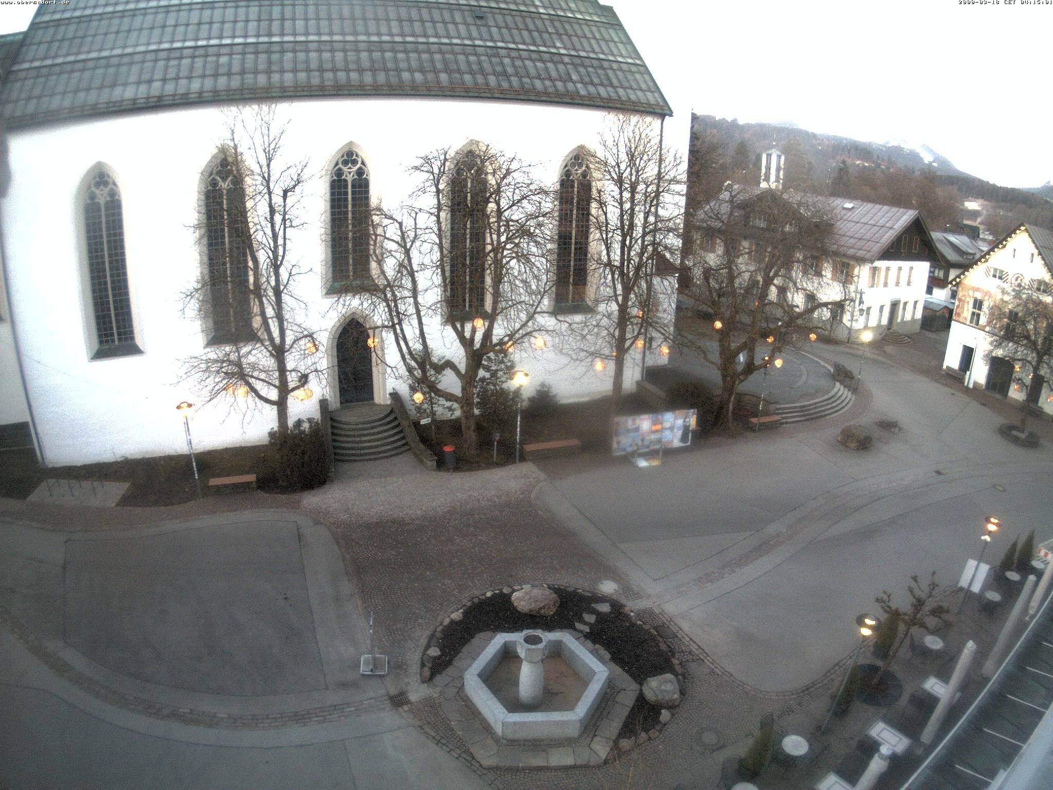 Archiv Foto Webcam Oberstdorf Markplatz