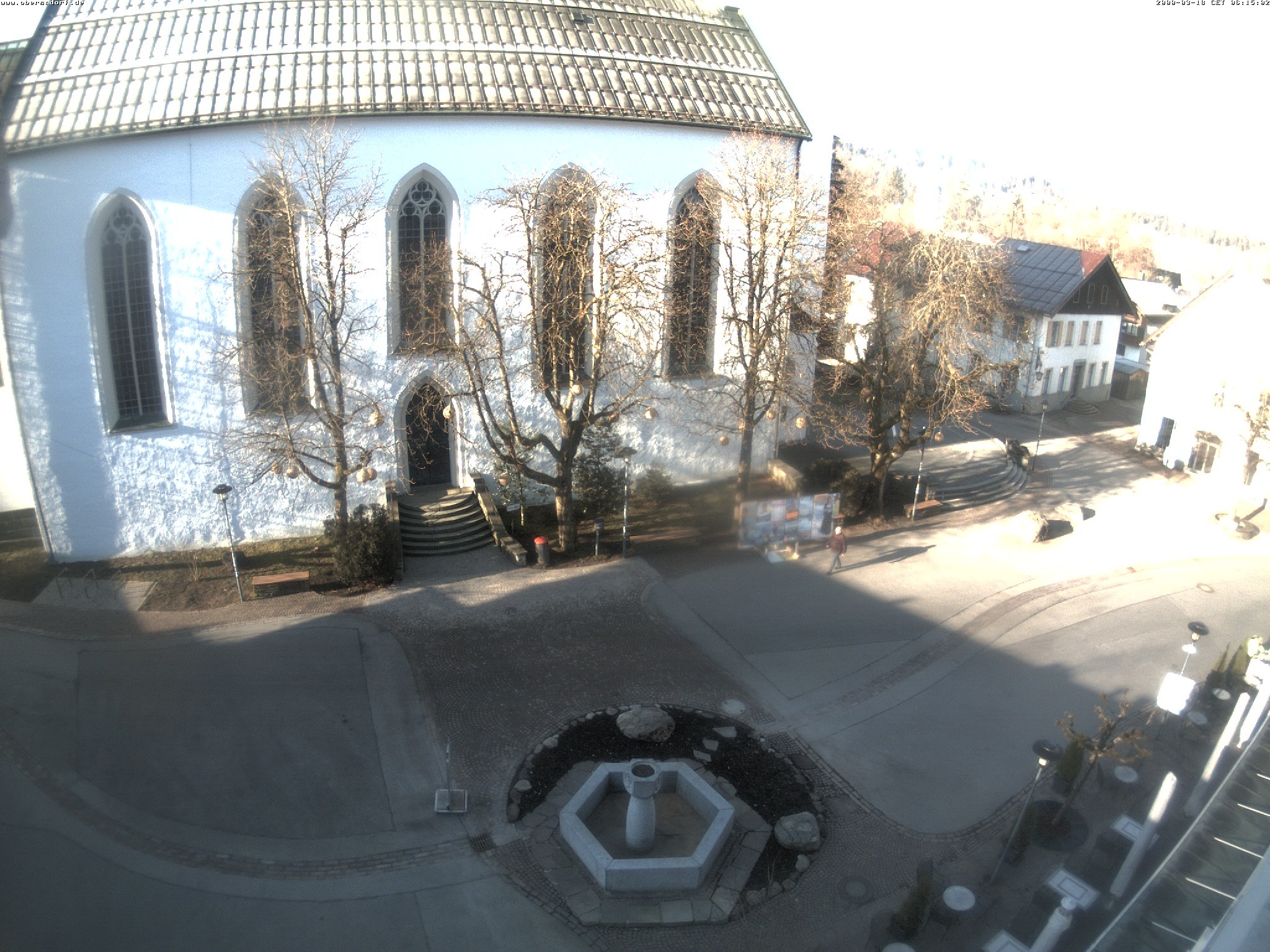Archiv Foto Webcam Oberstdorf Markplatz