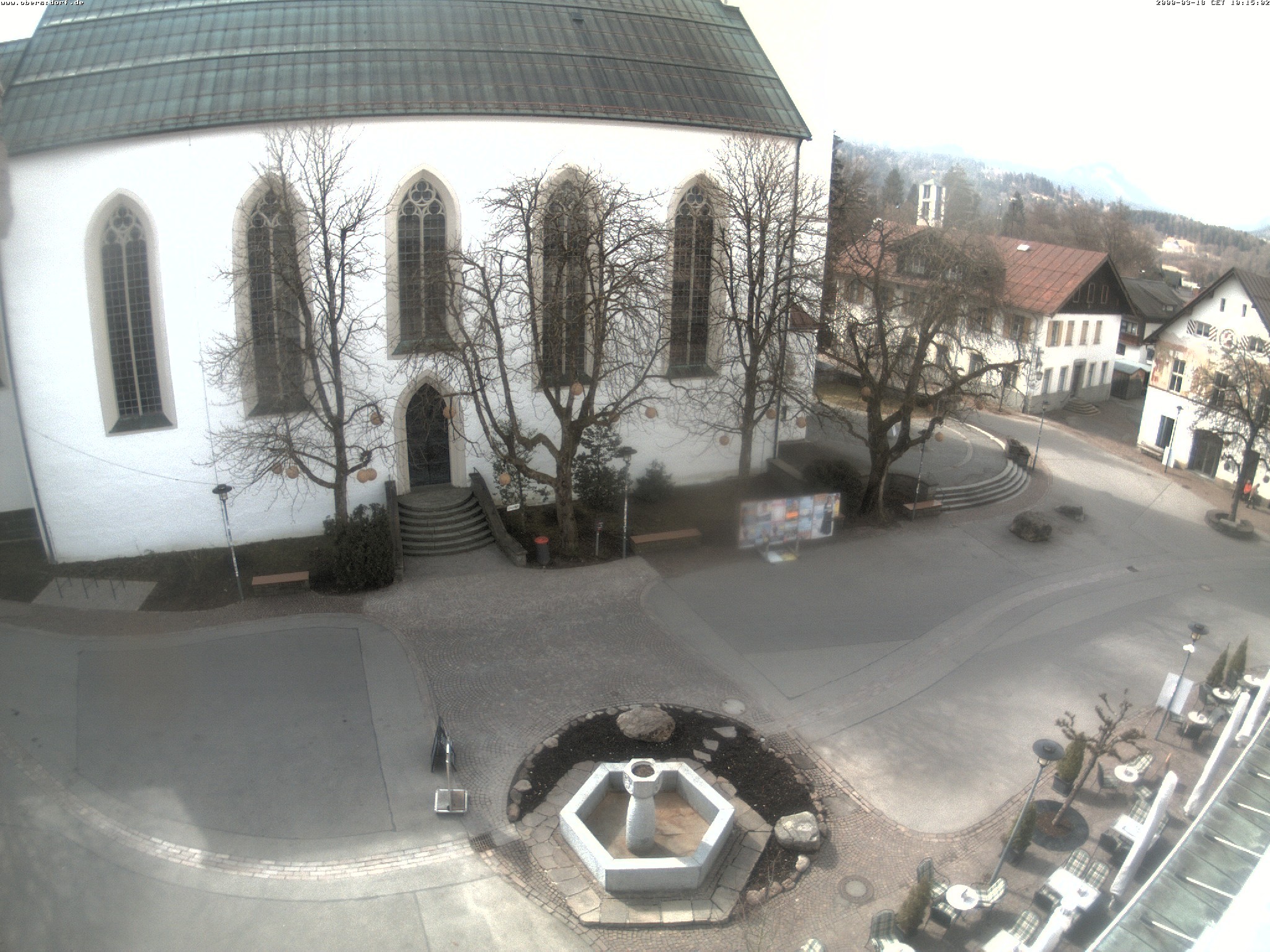 Archiv Foto Webcam Oberstdorf Markplatz