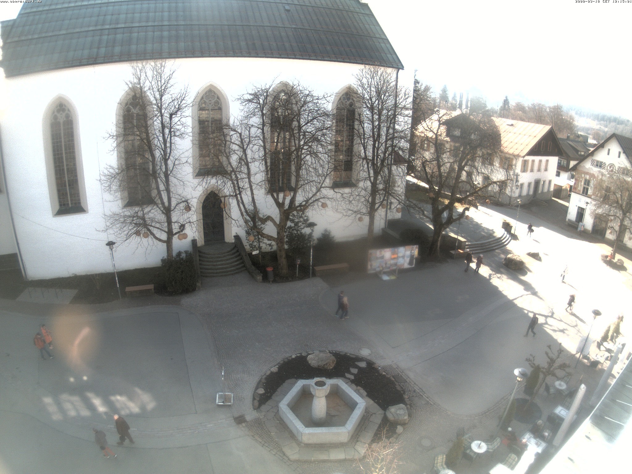 Archiv Foto Webcam Oberstdorf Markplatz