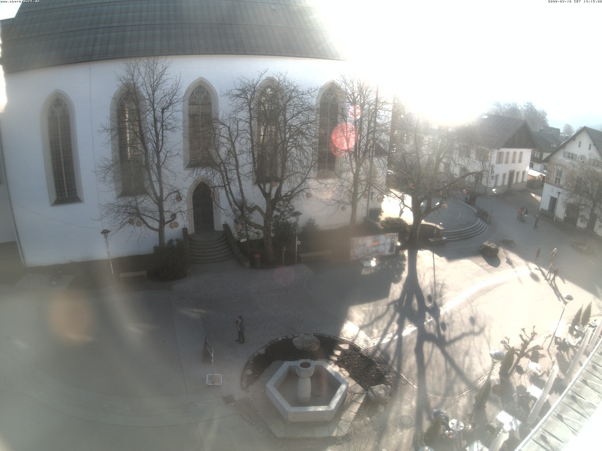 Archiv Foto Webcam Oberstdorf Markplatz