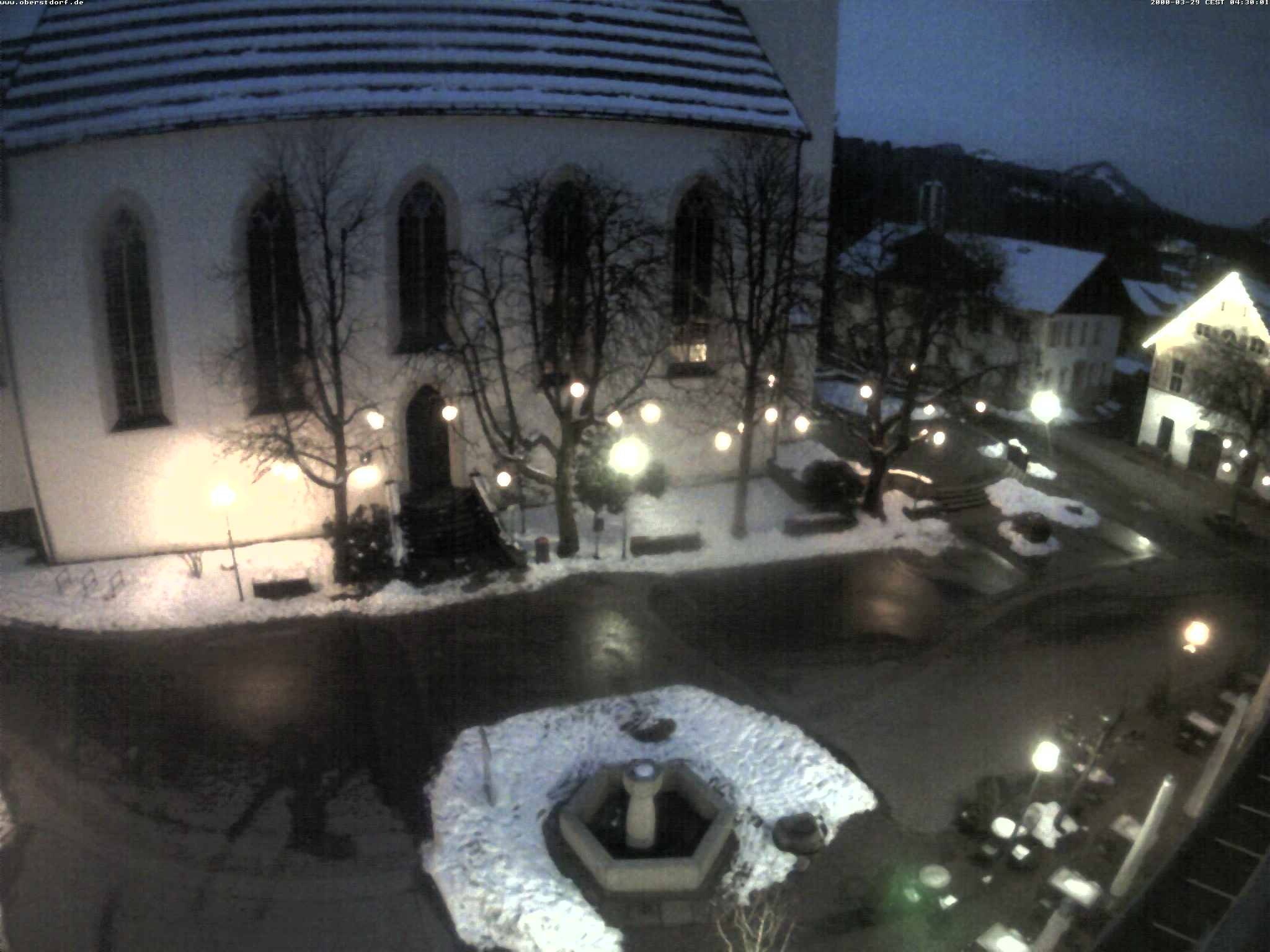 Archiv Foto Webcam Oberstdorf Markplatz