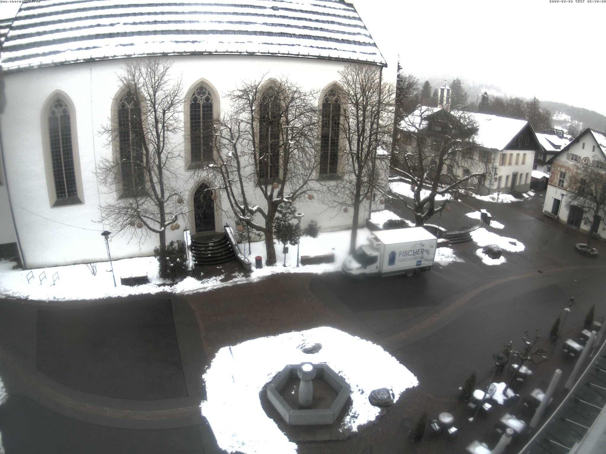 Archiv Foto Webcam Oberstdorf Markplatz