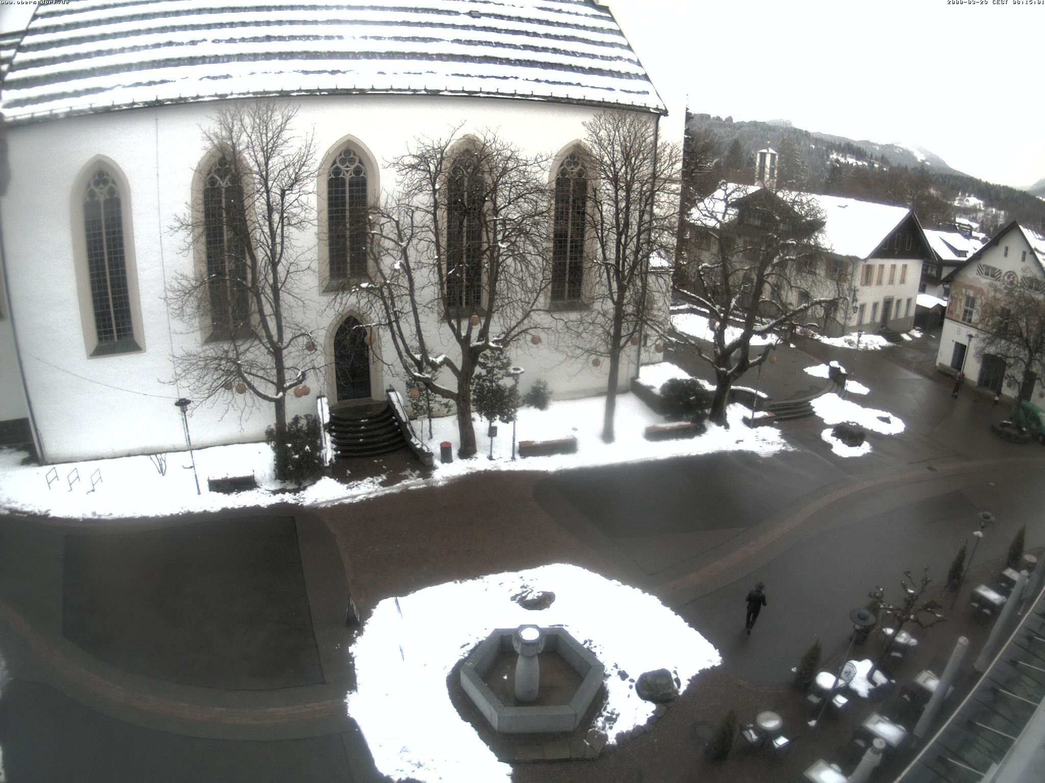 Archiv Foto Webcam Oberstdorf Markplatz