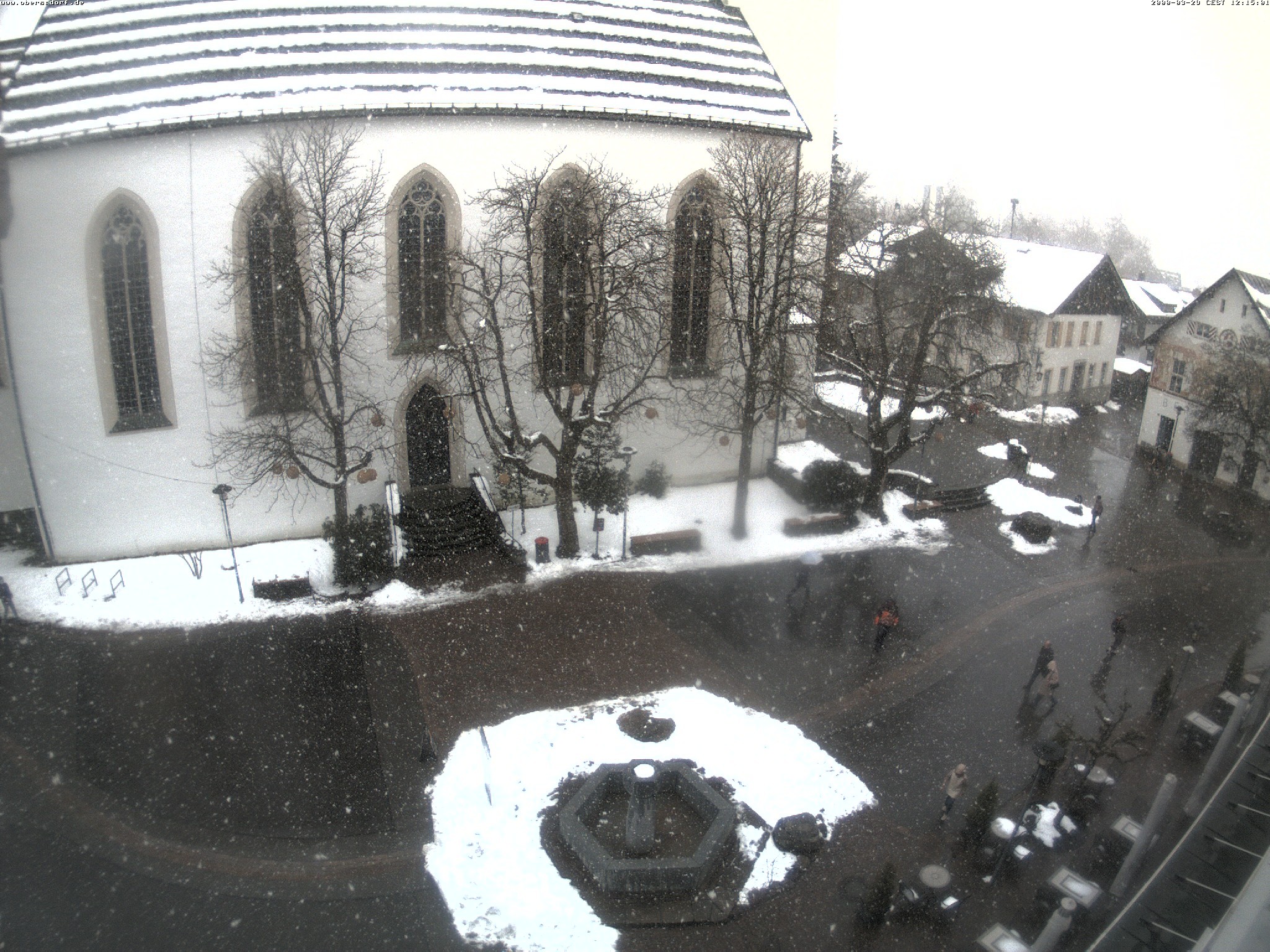 Archiv Foto Webcam Oberstdorf Markplatz