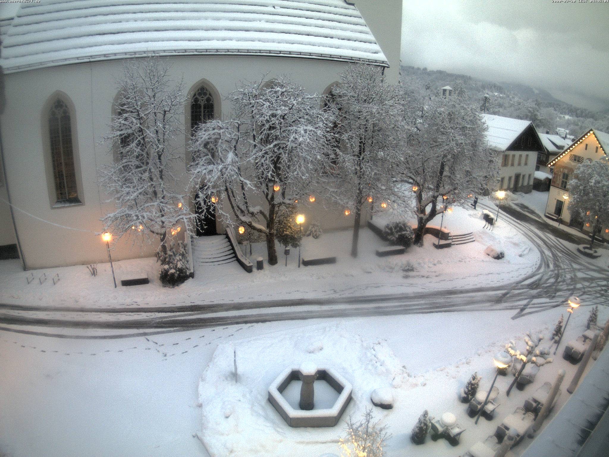 Archiv Foto Webcam Oberstdorf Markplatz