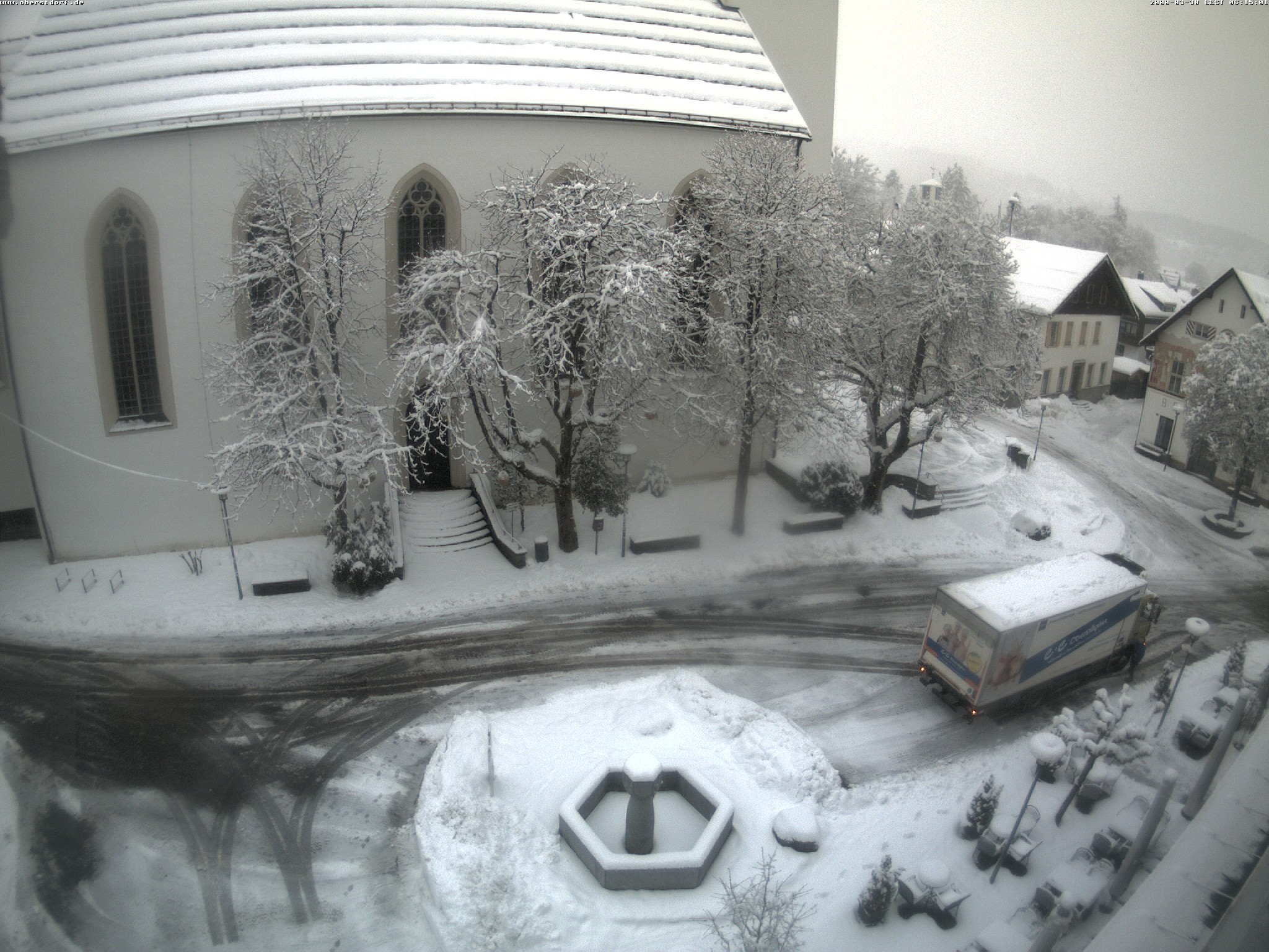Archiv Foto Webcam Oberstdorf Markplatz