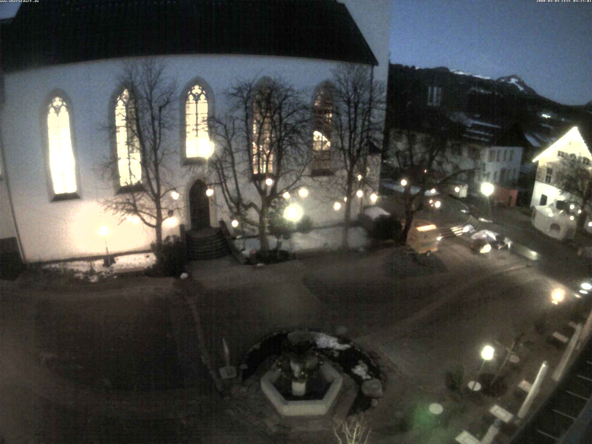 Archiv Foto Webcam Oberstdorf Markplatz