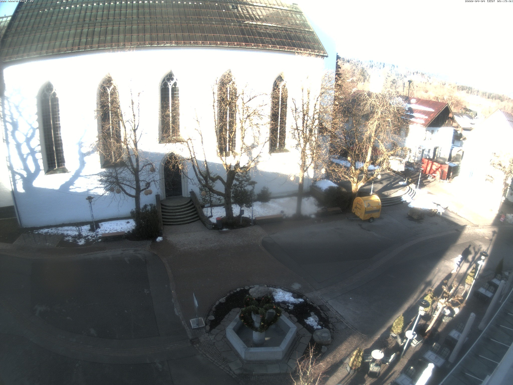 Archiv Foto Webcam Oberstdorf Markplatz