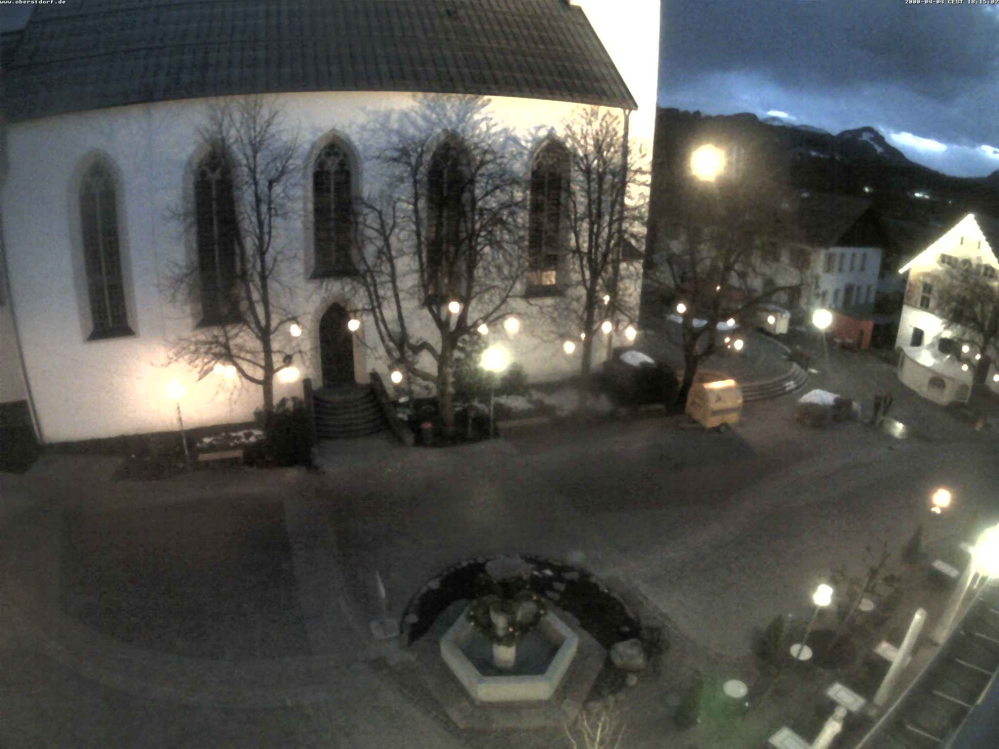 Archiv Foto Webcam Oberstdorf Markplatz