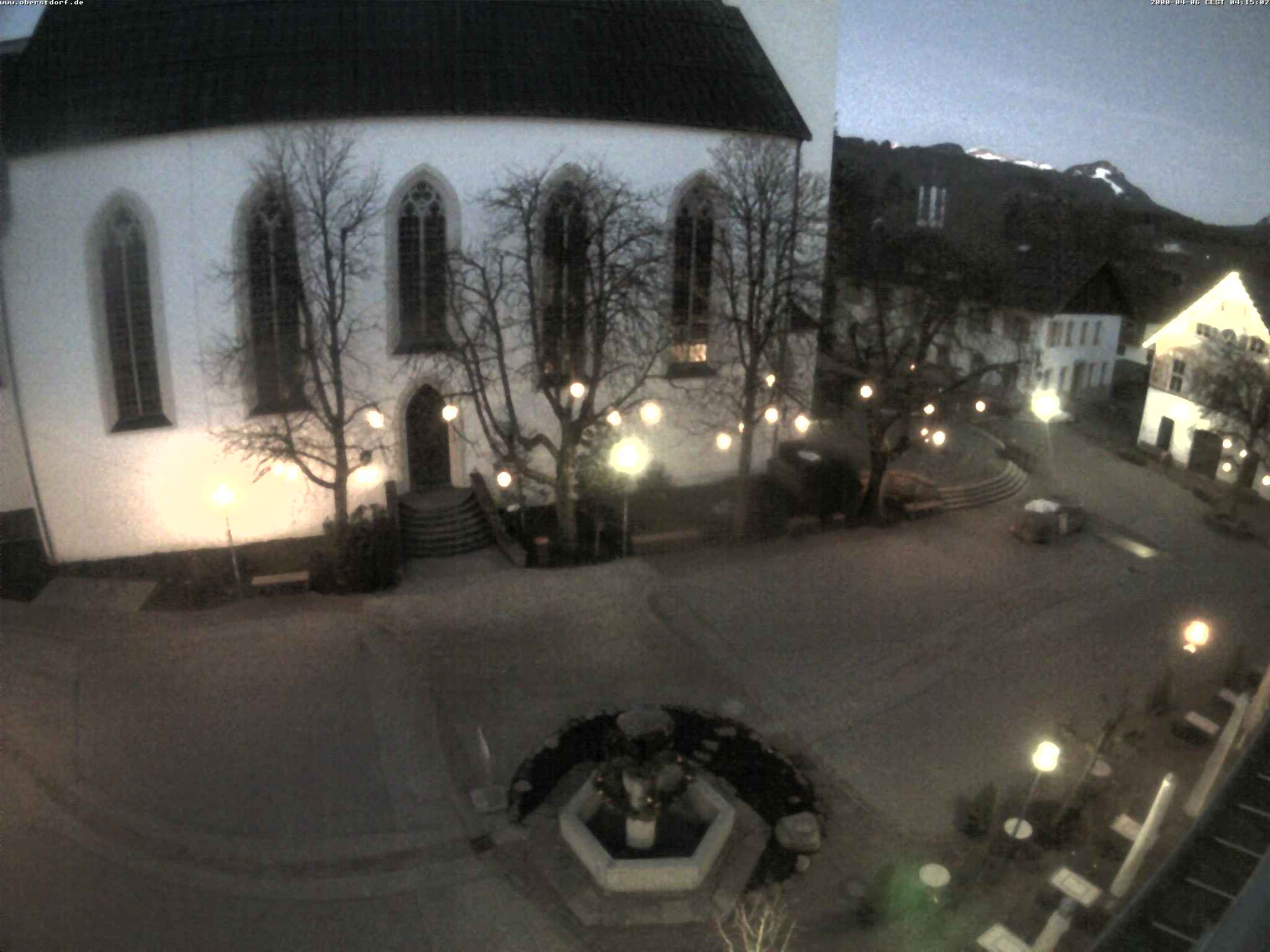 Archiv Foto Webcam Oberstdorf Markplatz