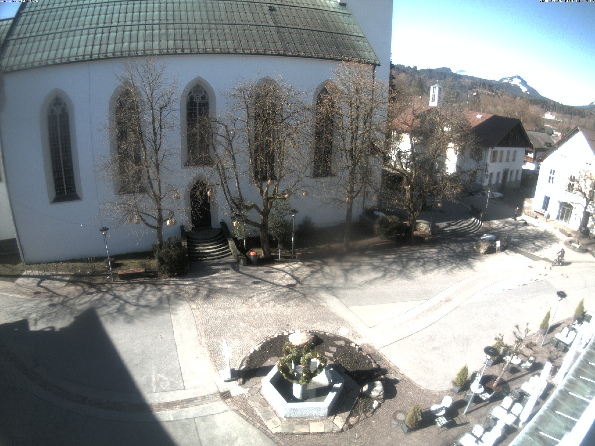 Archiv Foto Webcam Oberstdorf Markplatz