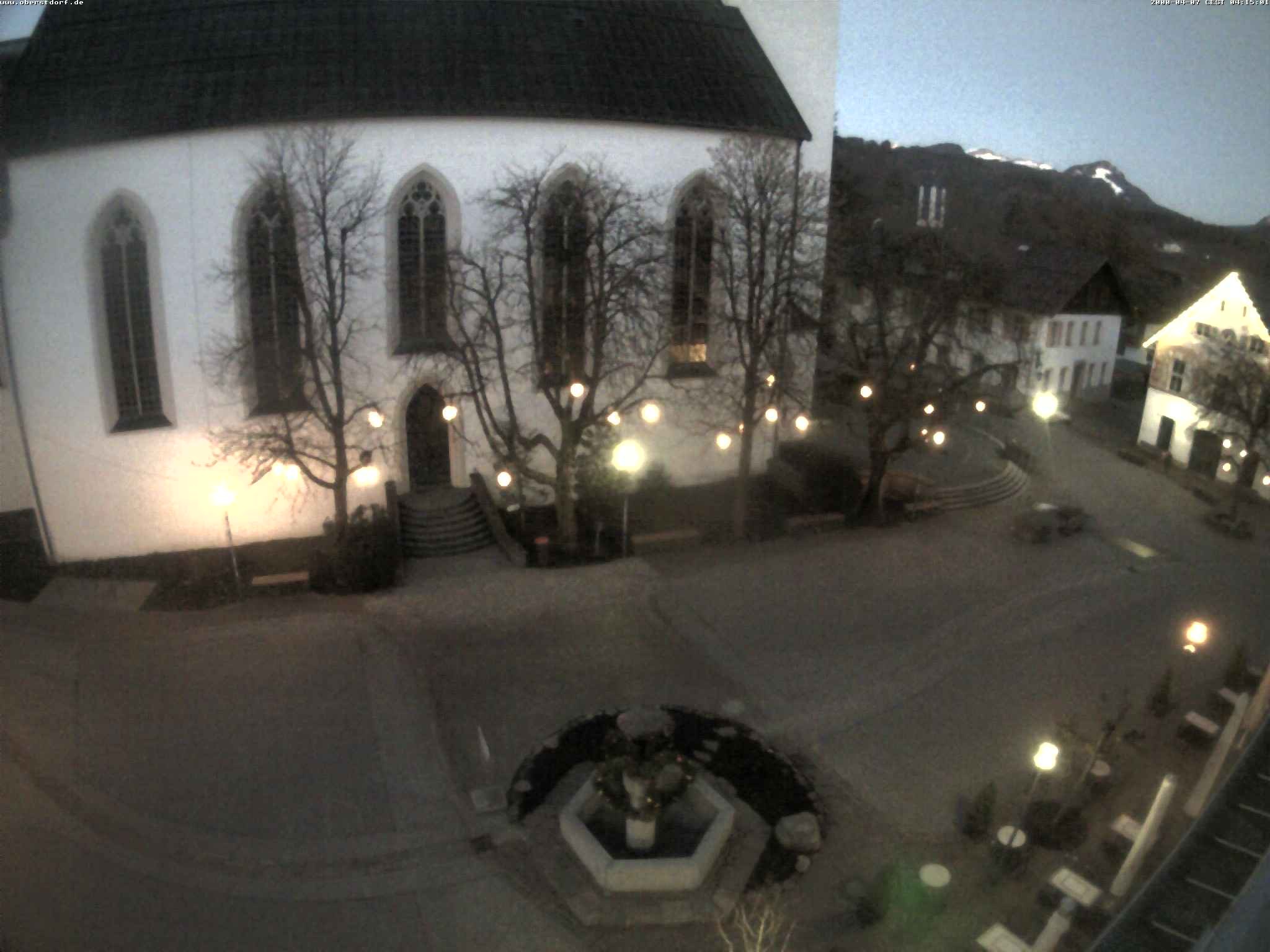 Archiv Foto Webcam Oberstdorf Markplatz