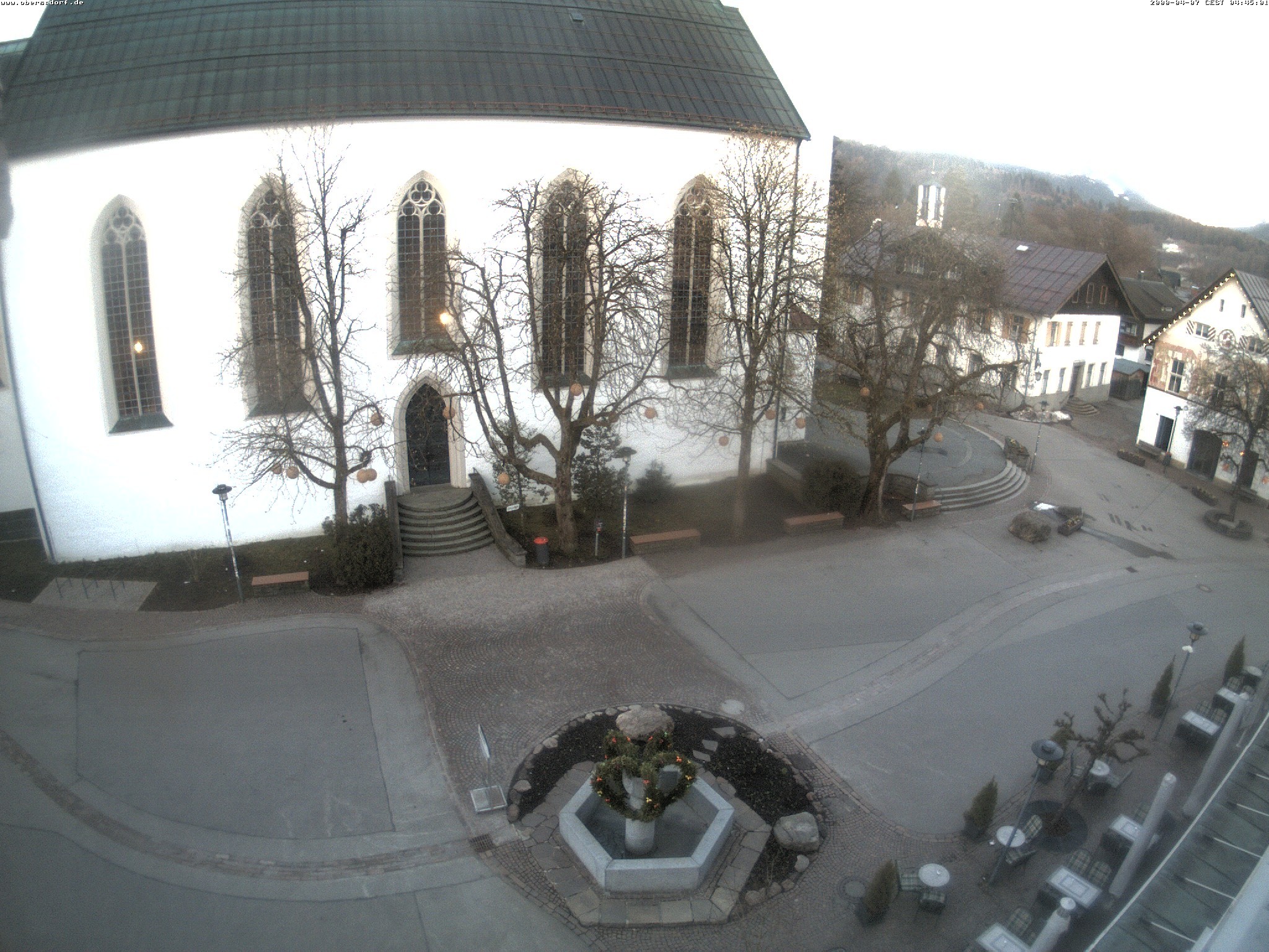 Archiv Foto Webcam Oberstdorf Markplatz