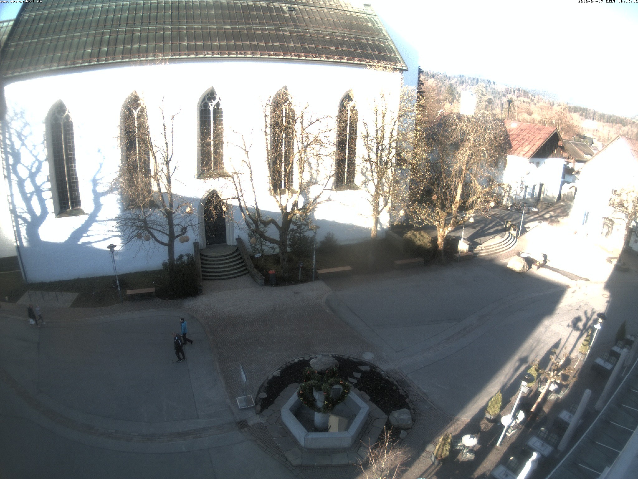 Archiv Foto Webcam Oberstdorf Markplatz