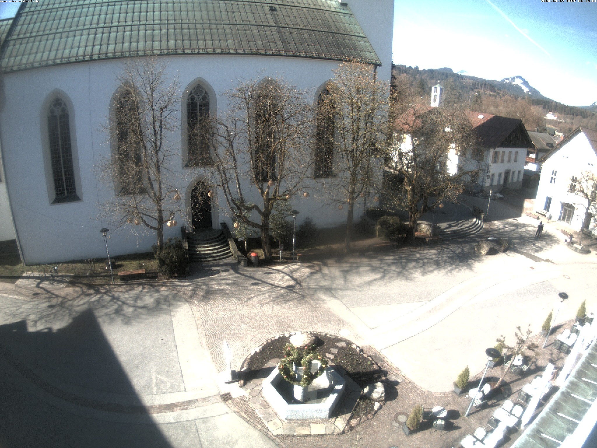 Archiv Foto Webcam Oberstdorf Markplatz