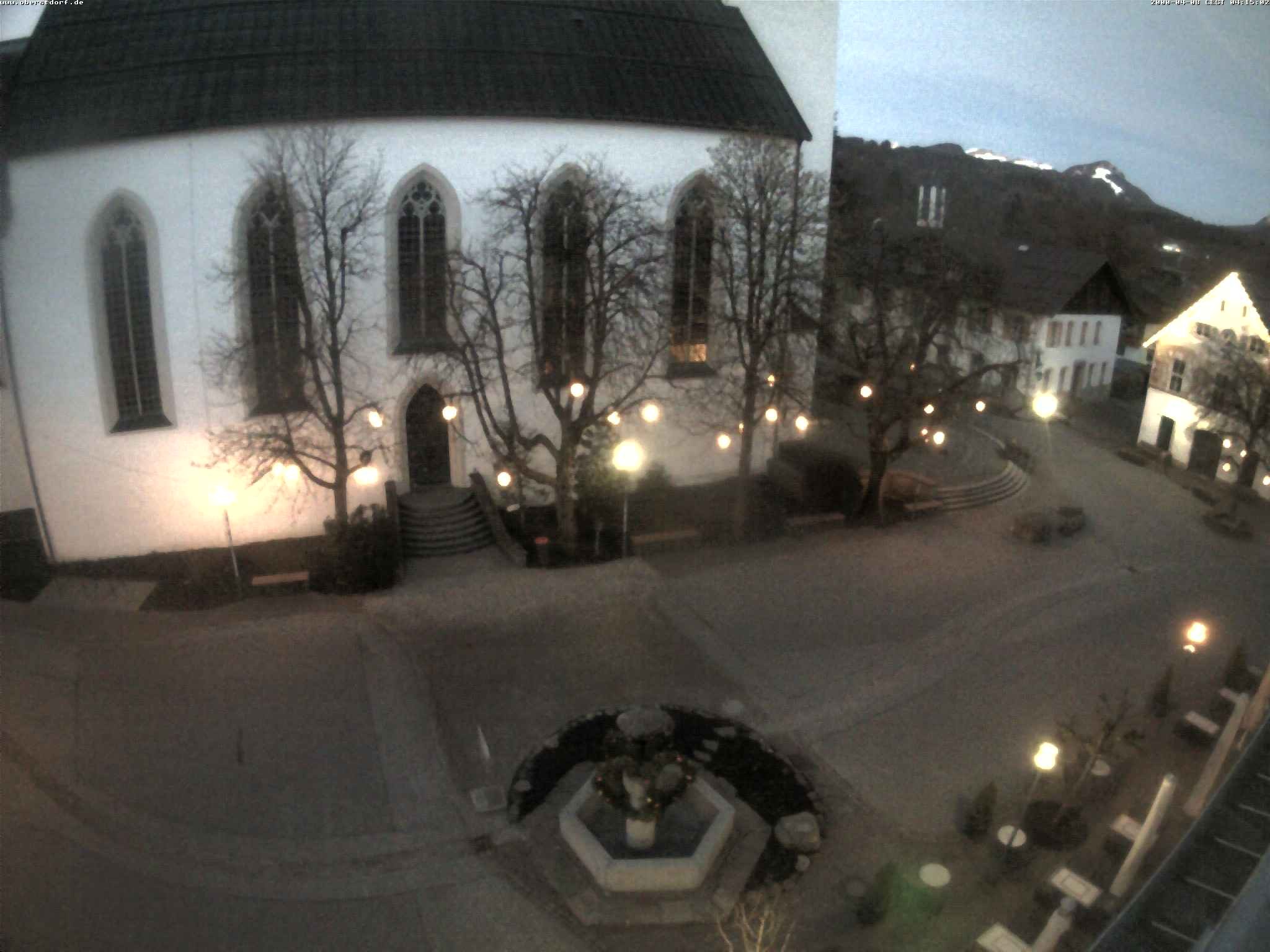 Archiv Foto Webcam Oberstdorf Markplatz