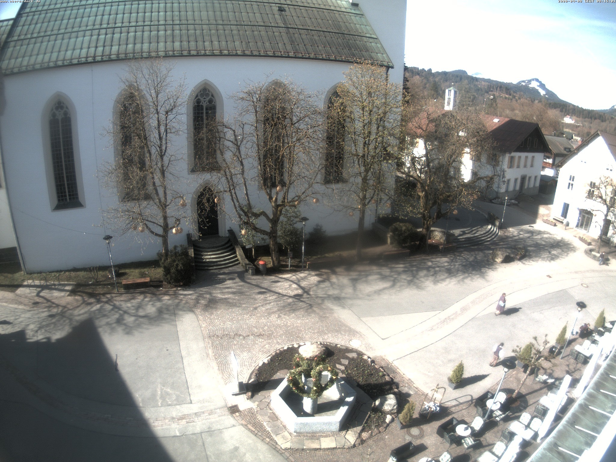 Archiv Foto Webcam Oberstdorf Markplatz