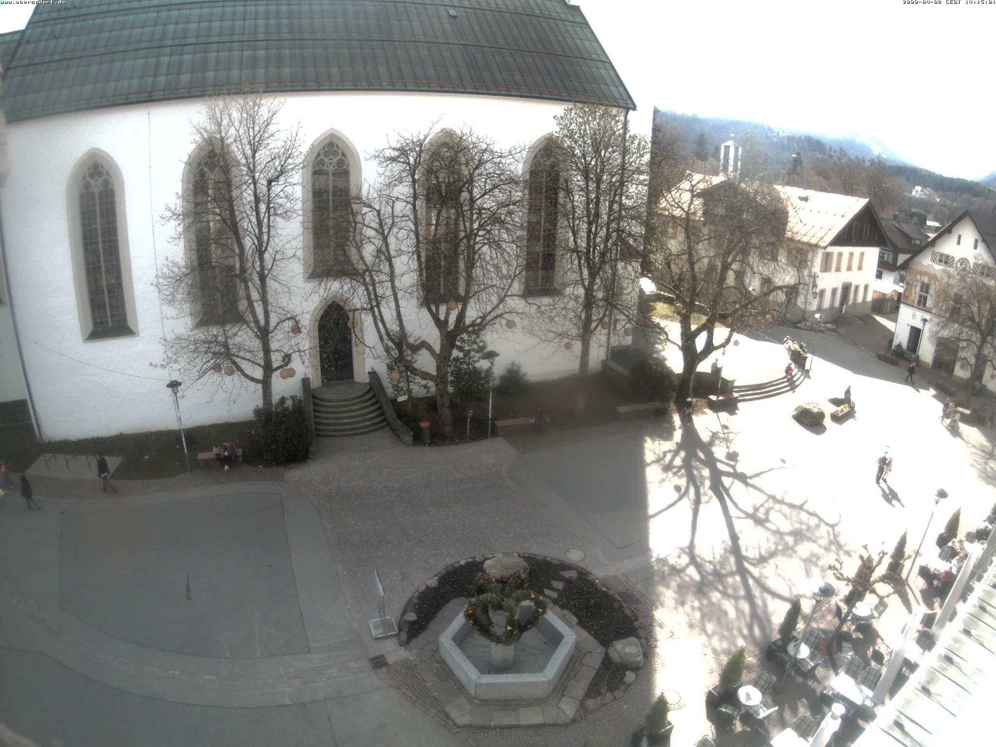 Archiv Foto Webcam Oberstdorf Markplatz