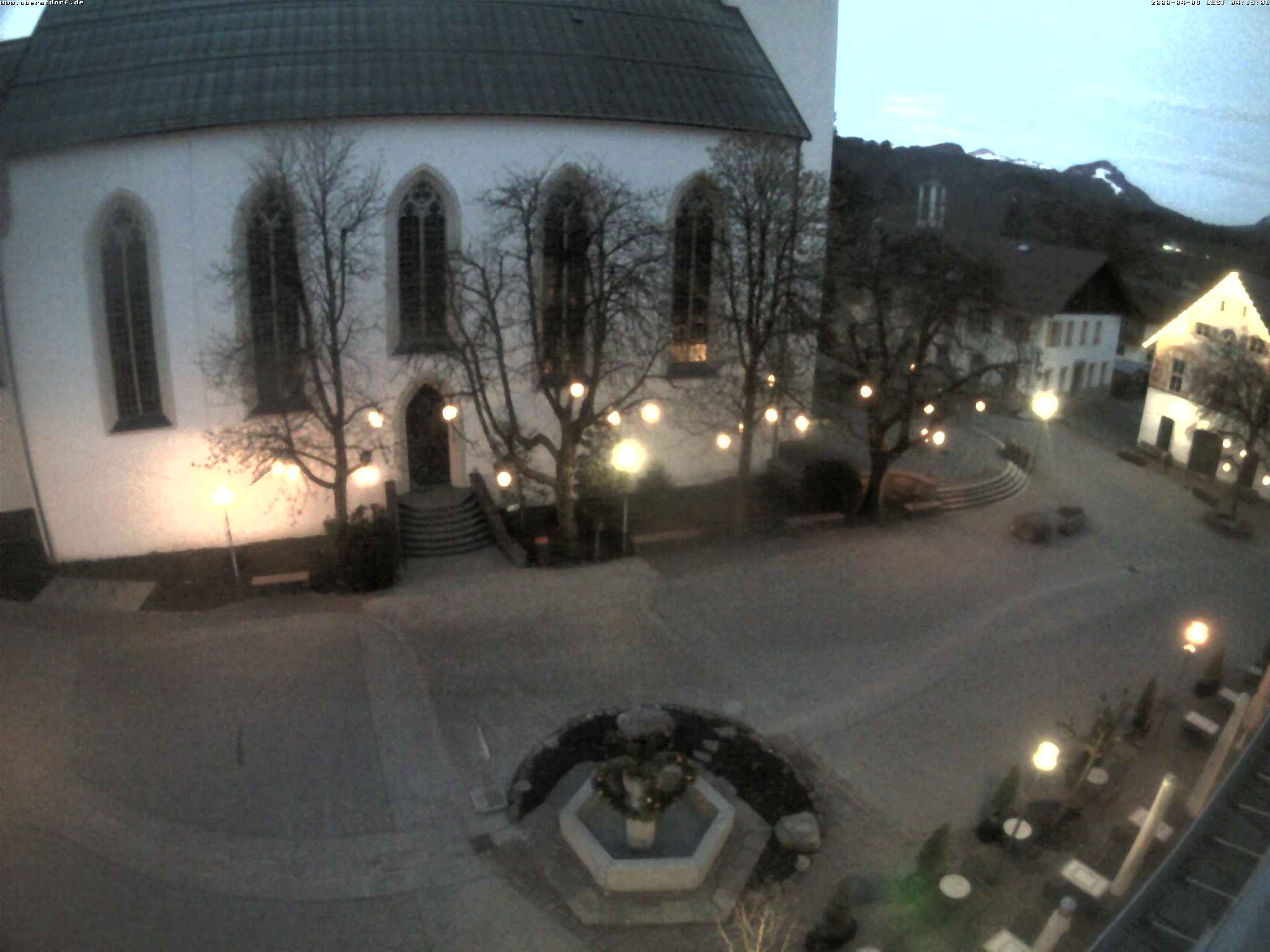 Archiv Foto Webcam Oberstdorf Markplatz