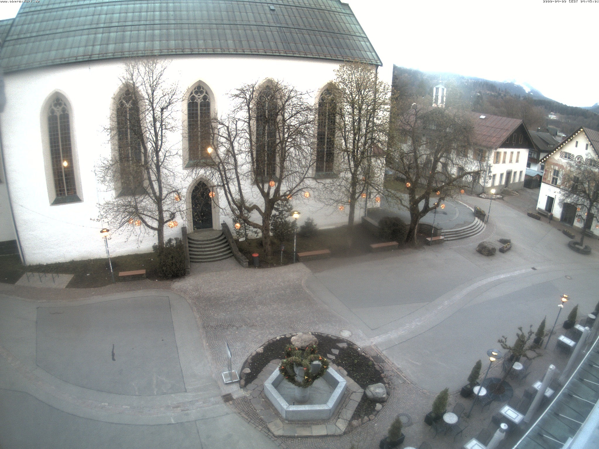 Archiv Foto Webcam Oberstdorf Markplatz
