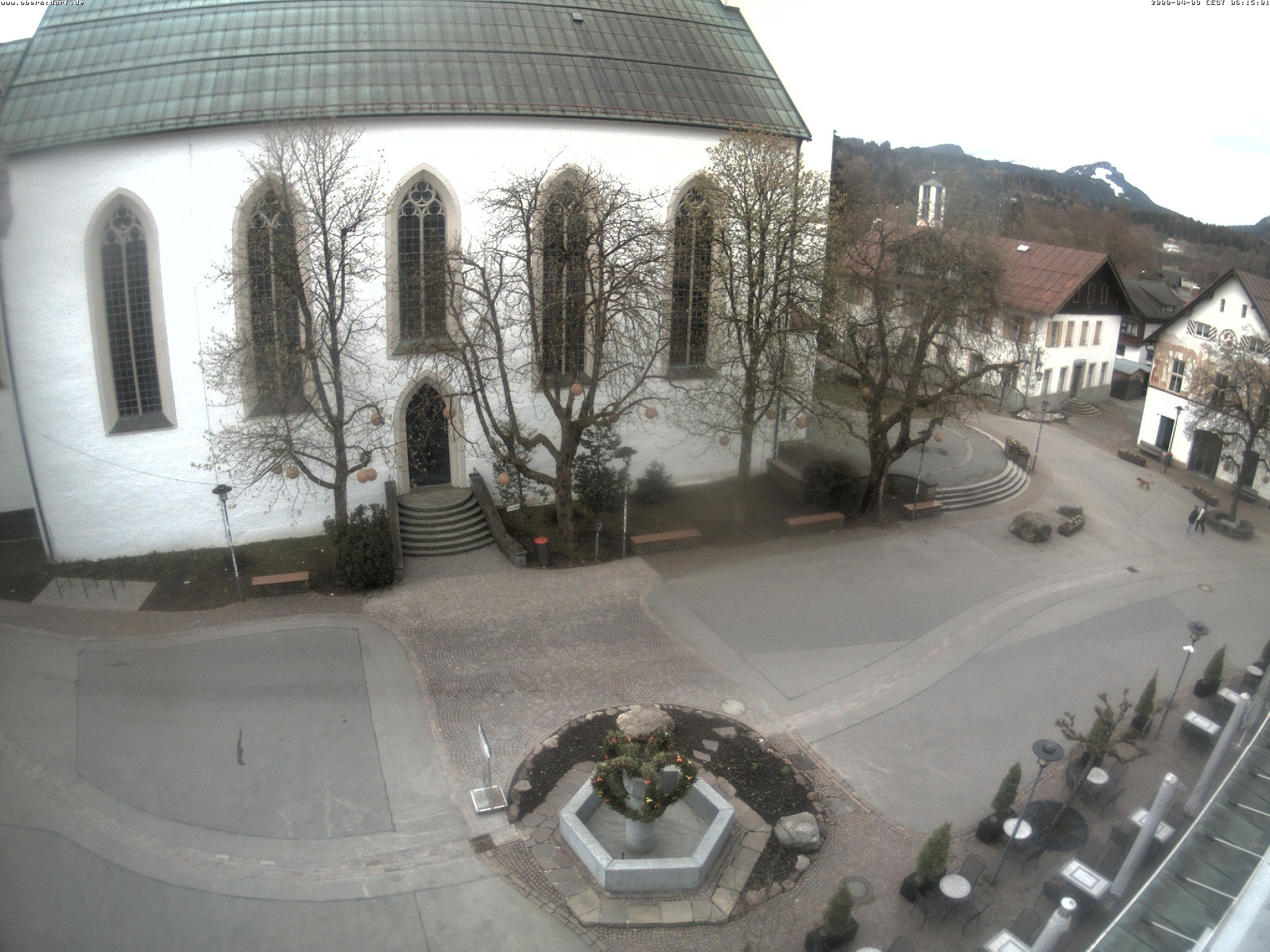 Archiv Foto Webcam Oberstdorf Markplatz
